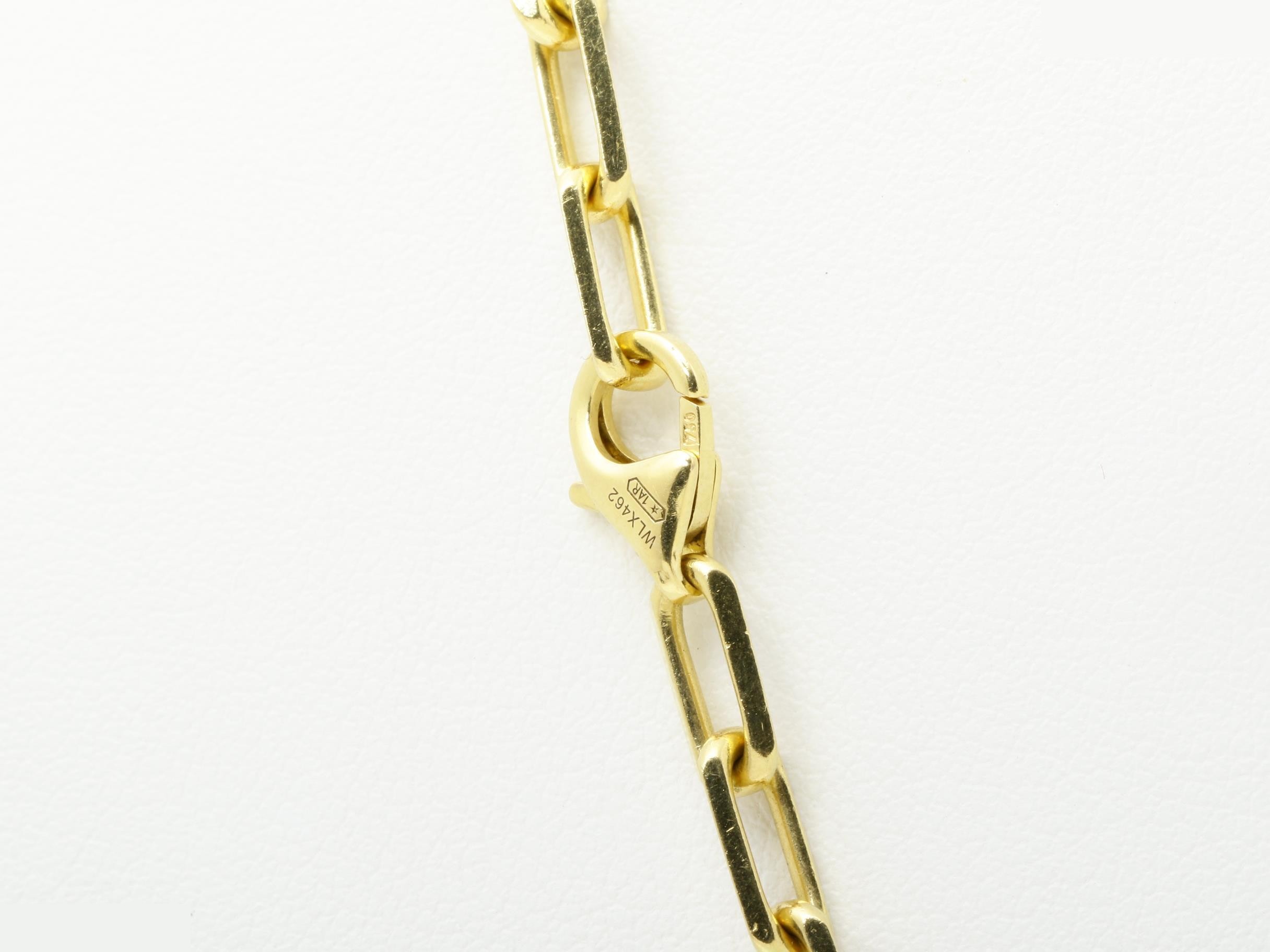 Santos (precious metal) necklace pendant, 750YG, 25.5g — view 3