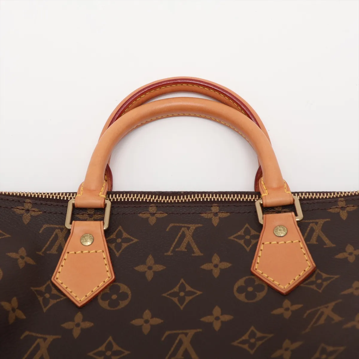 Monogram Speedy 40 M41522 SP0938 Brown, padlock lock secured. — view 6