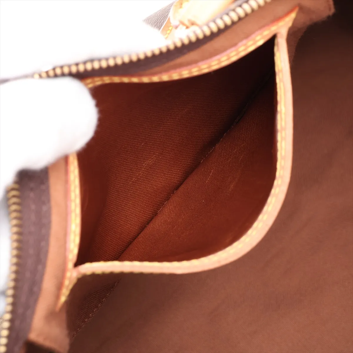 Monogram Speedy 40 M41522 SP0938 Brown, padlock lock secured. — view 9