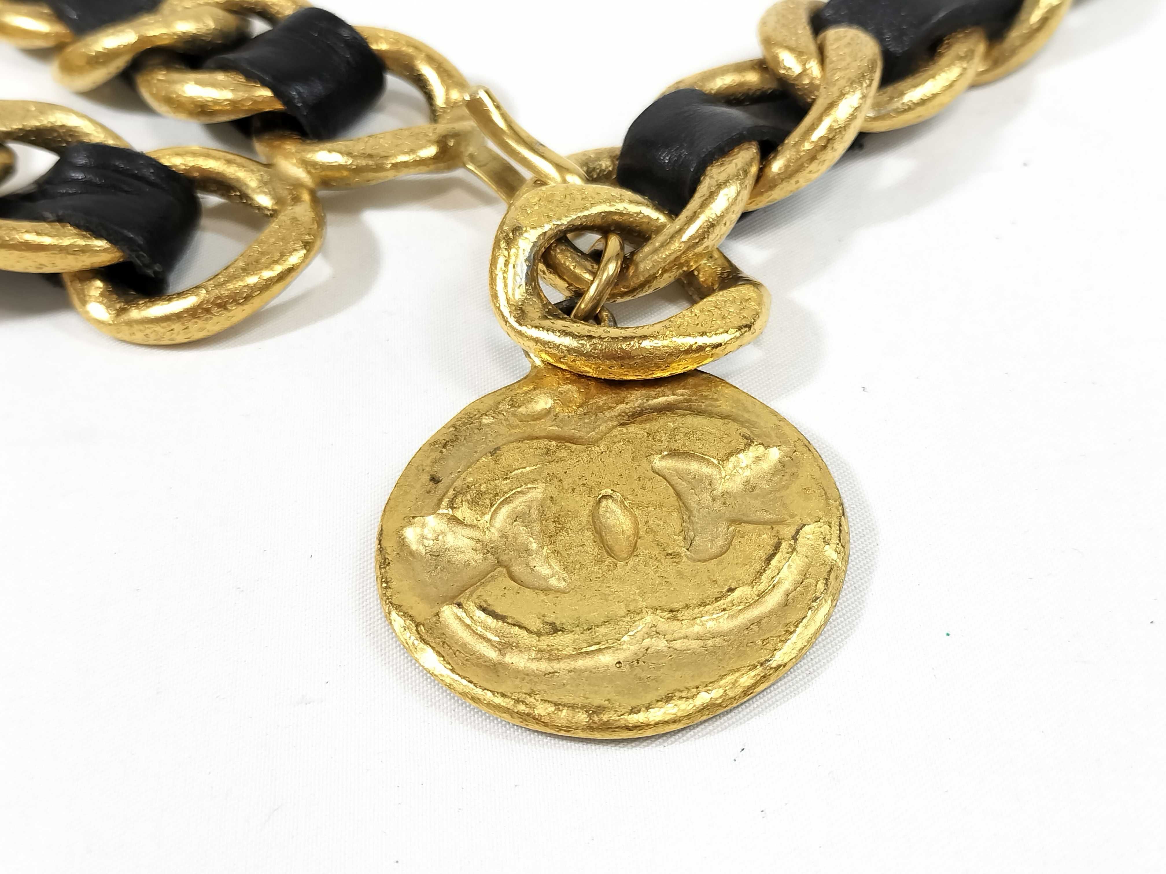 93A Coco Gold Chain Belt — view 2