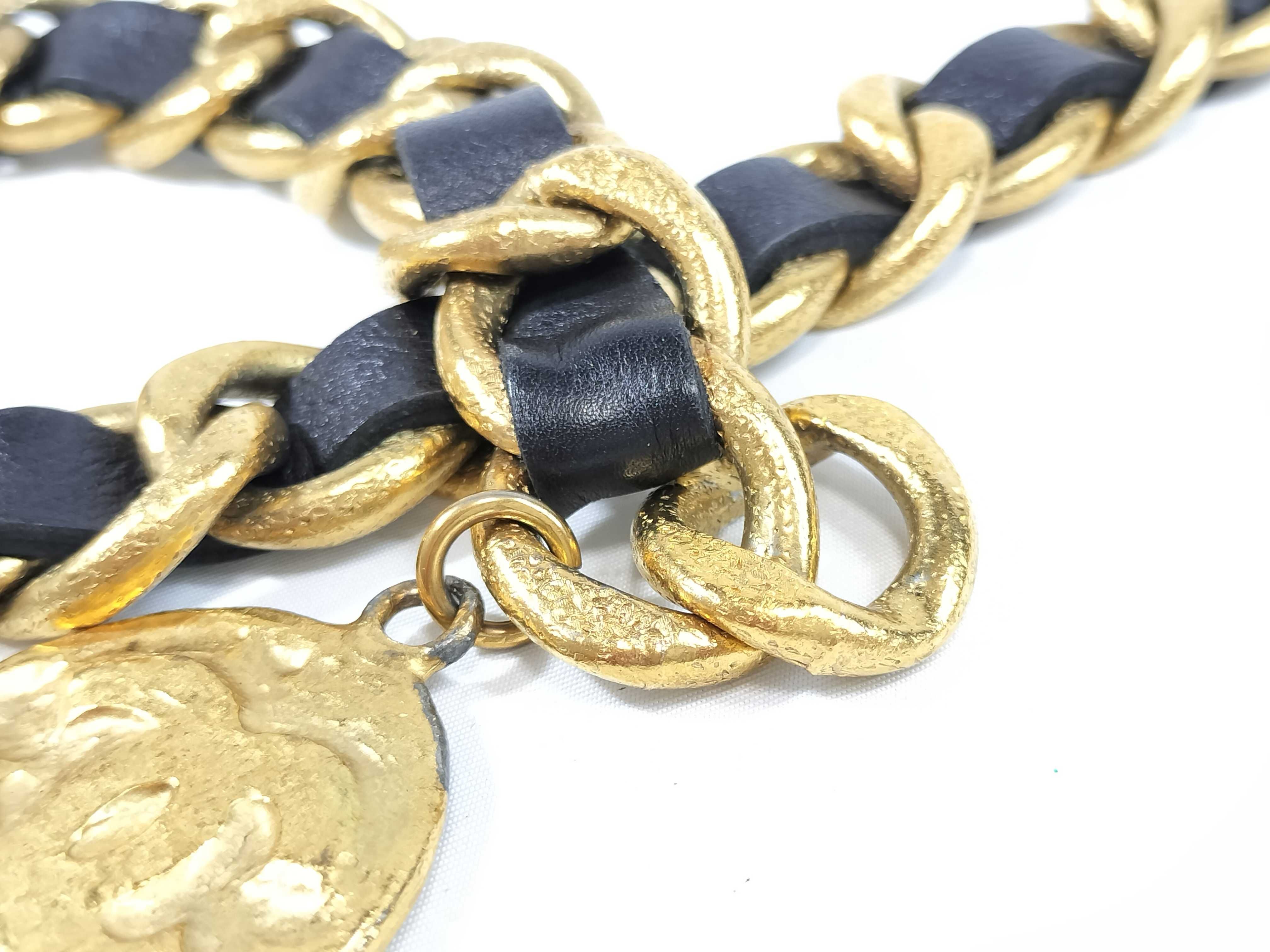 93A Coco Gold Chain Belt — view 9