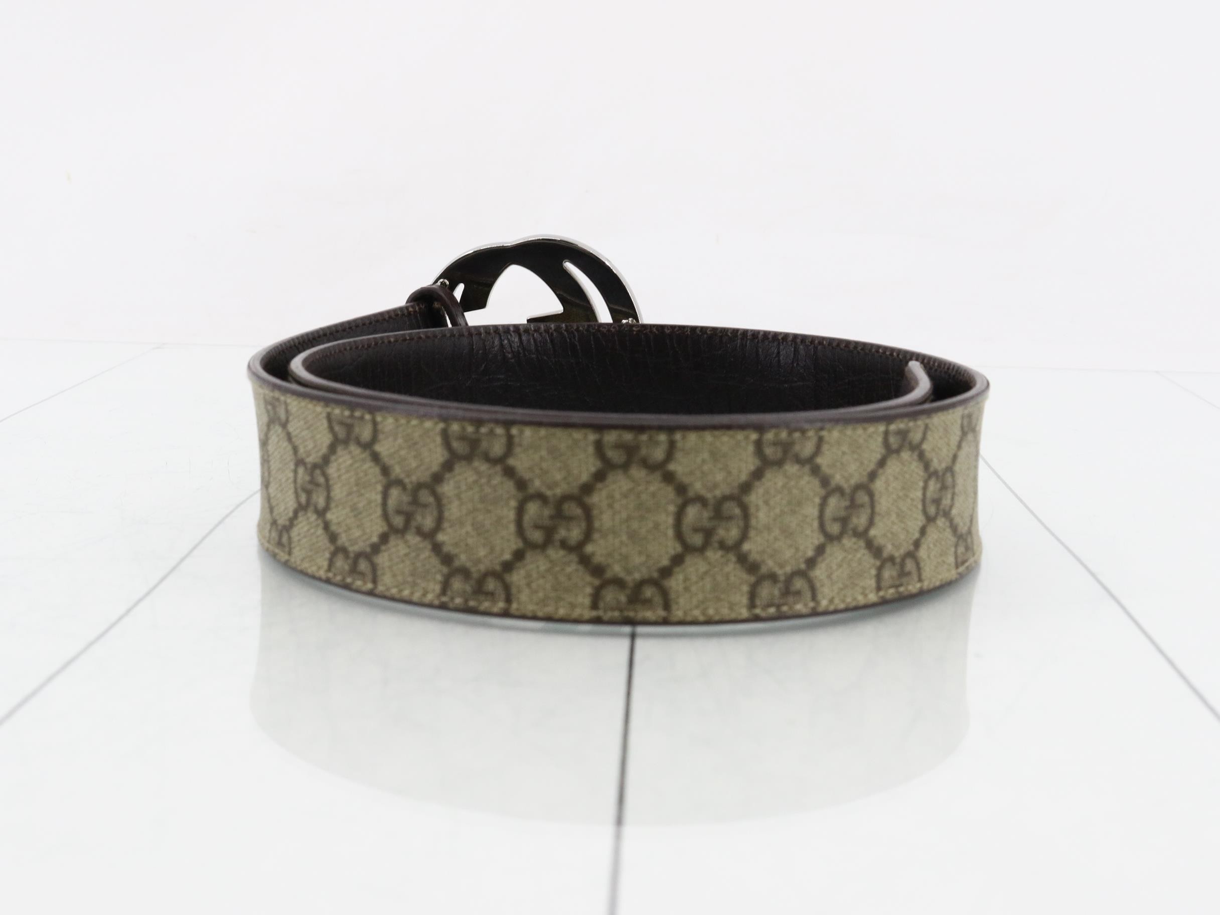 Interlocking G buckle belt — view 2