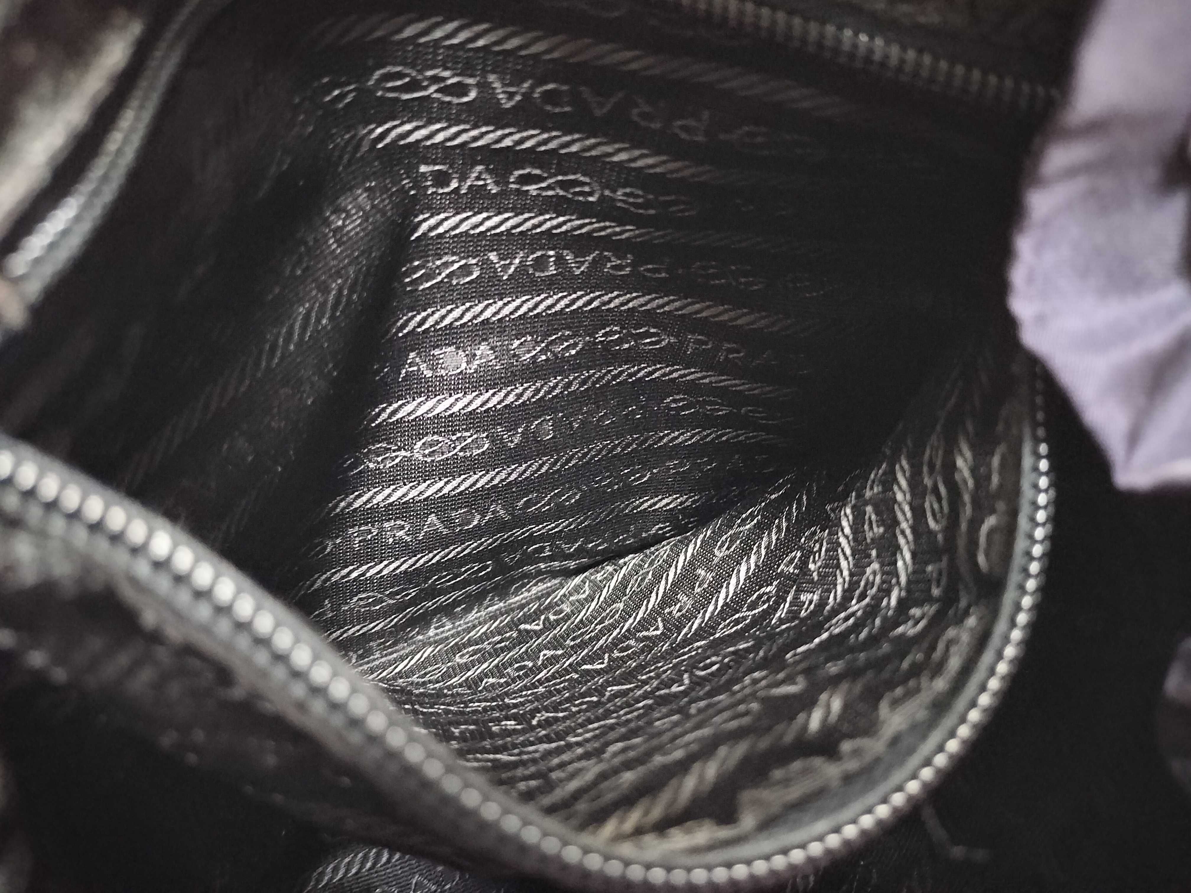 Nylon Triangle Logo Backpack — view 11