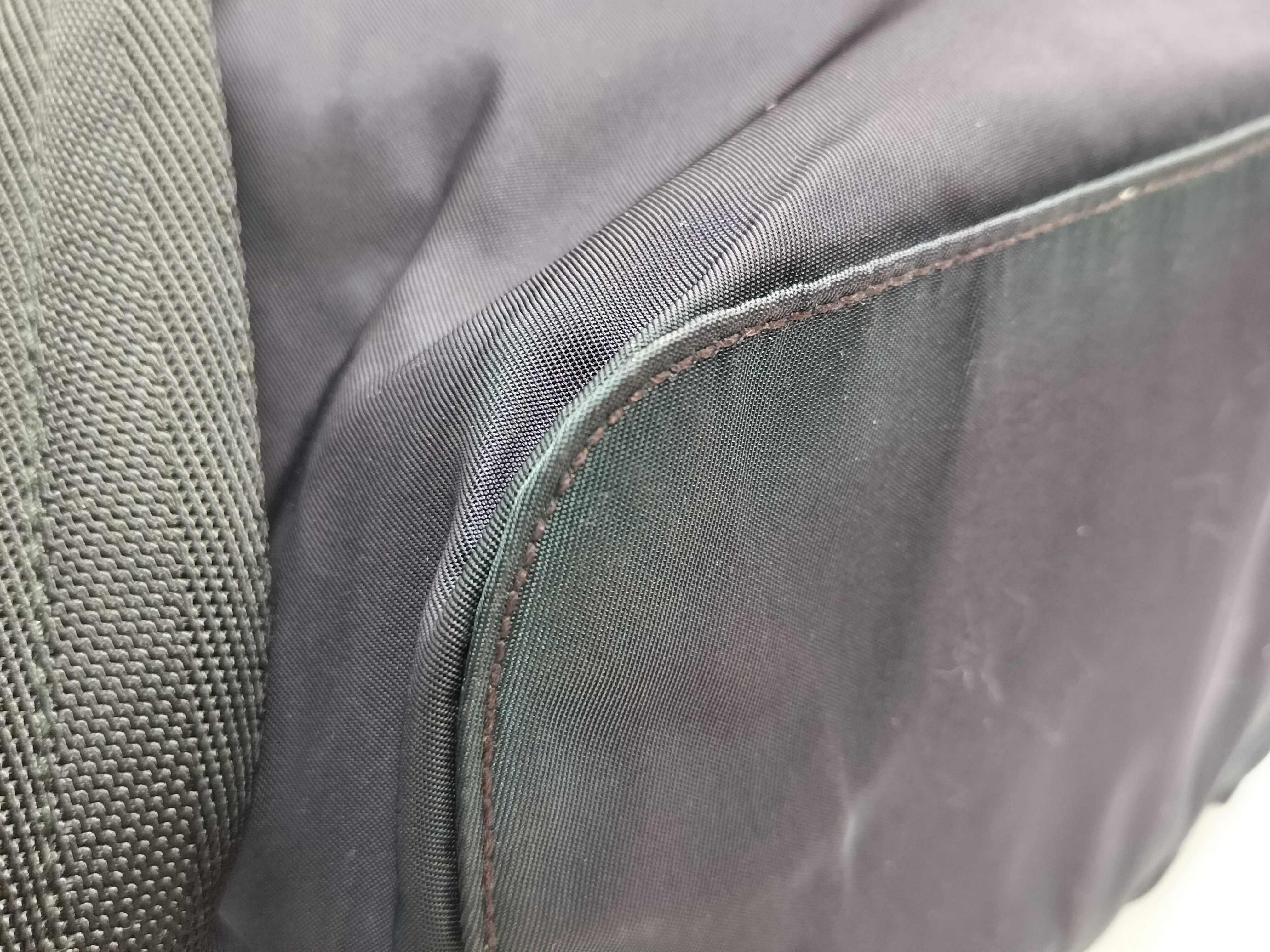 Nylon Triangle Logo Backpack — view 3