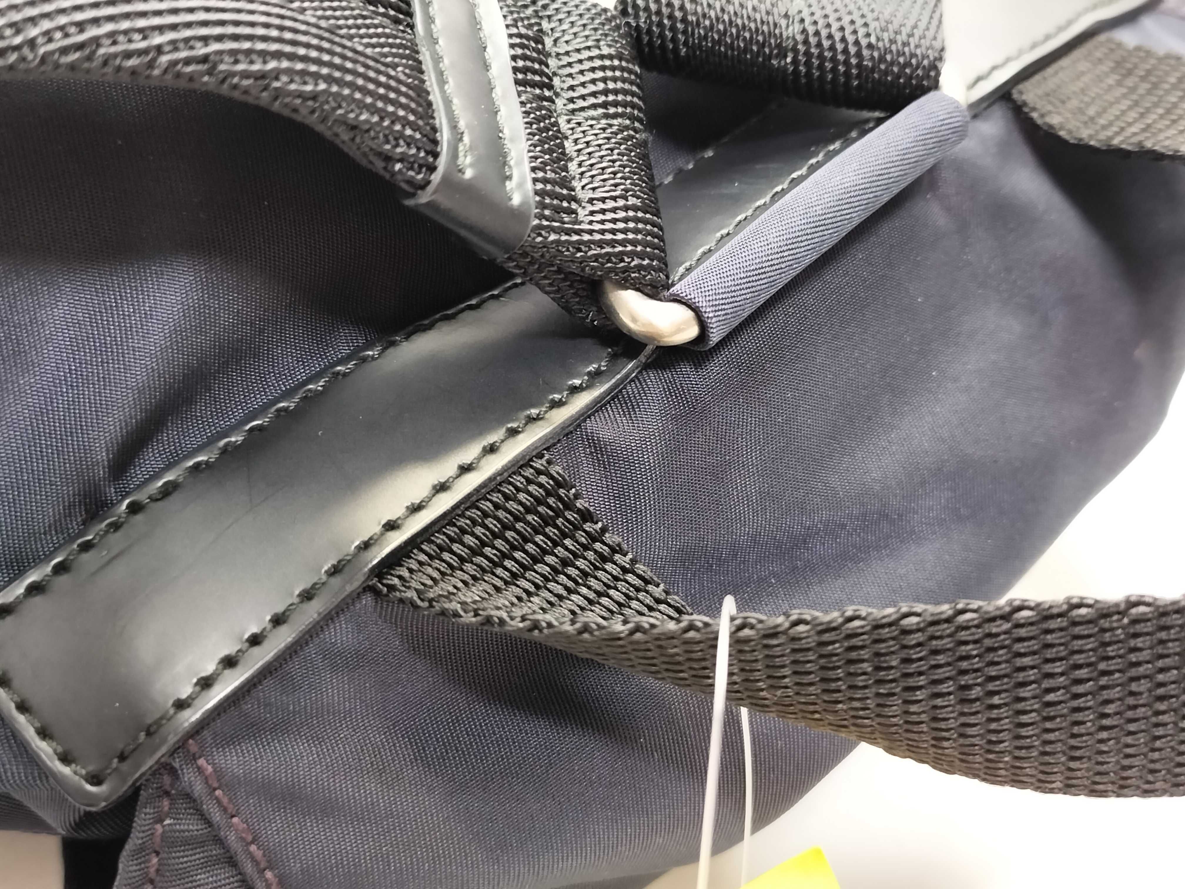 Nylon Triangle Logo Backpack — view 7