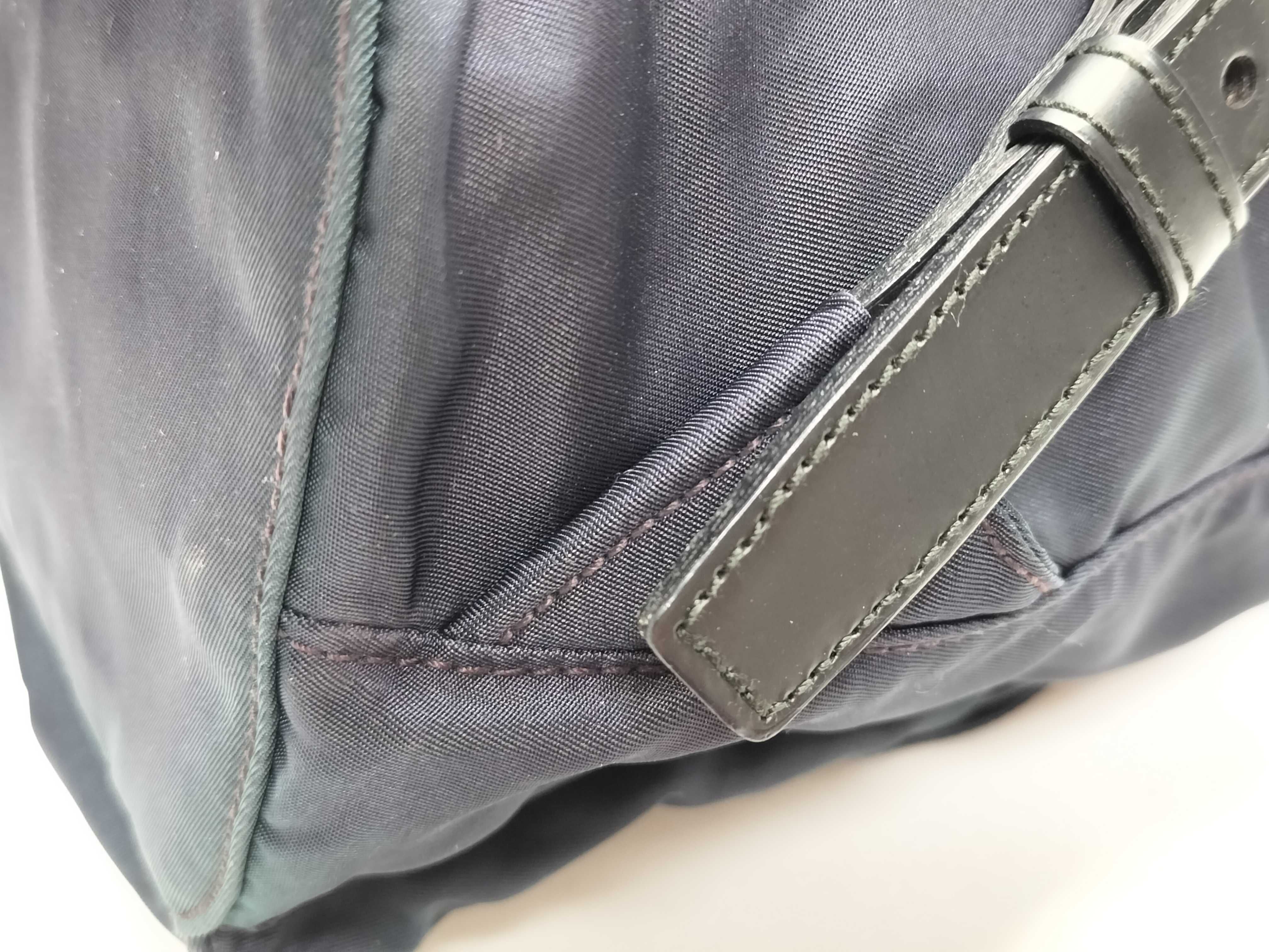 Nylon Triangle Logo Backpack — view 9