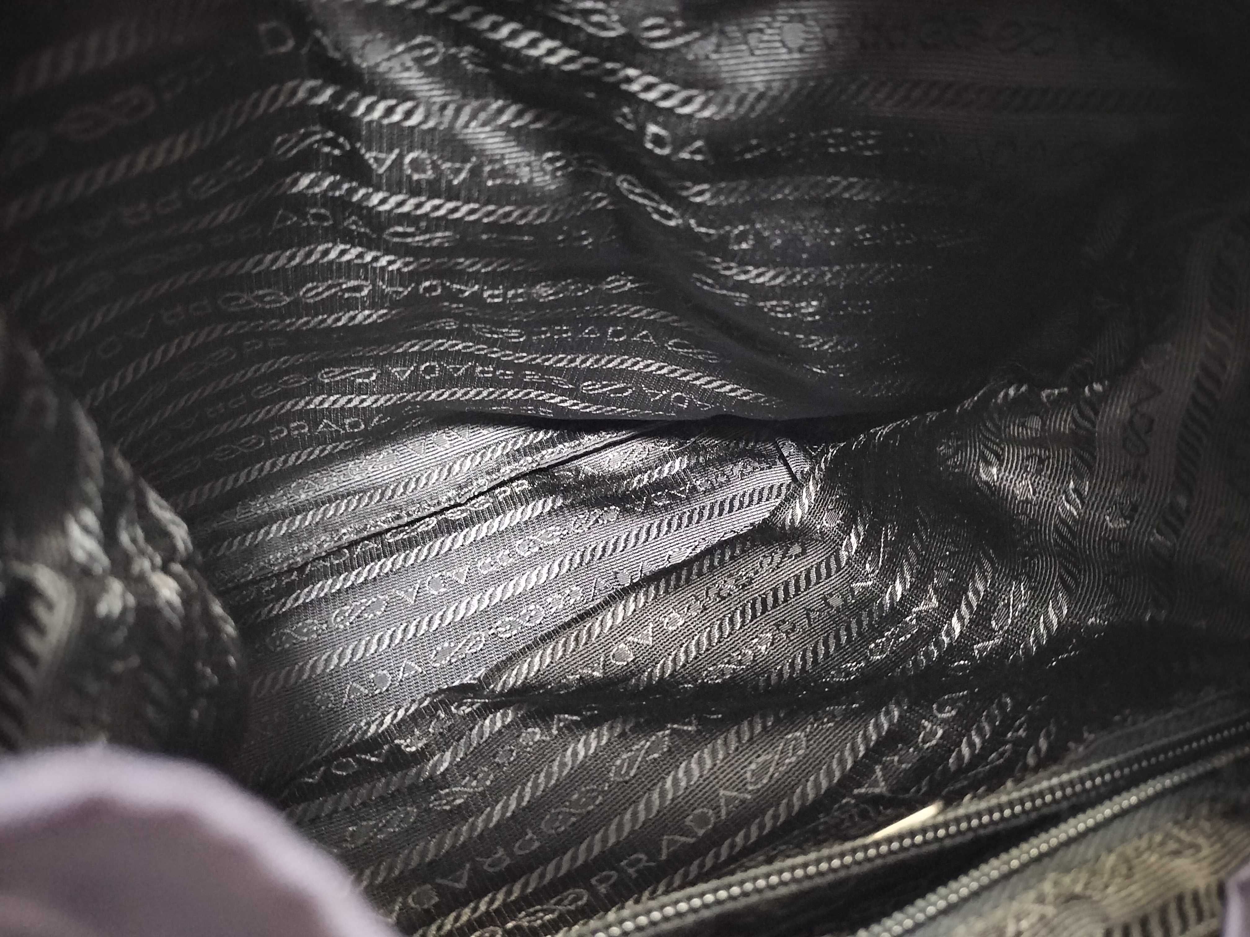 Nylon Triangle Logo Backpack — view 10