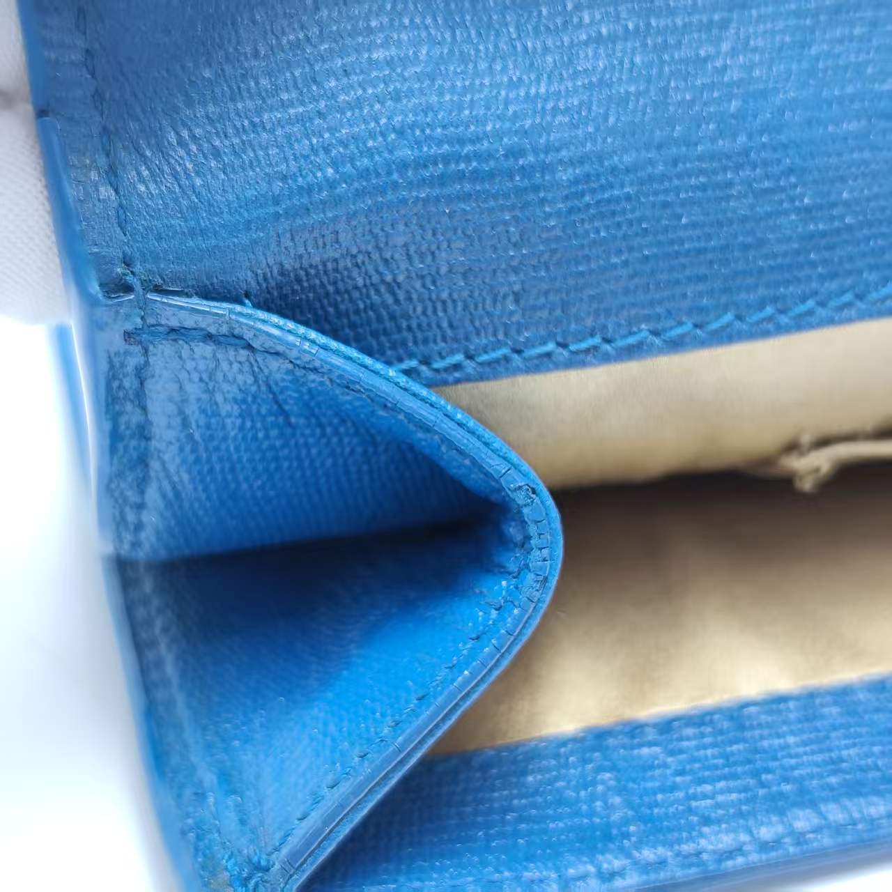 【*Shipped from: China*】Yves Saint Laurent Y-Line Leather Clutch Bag — view 12