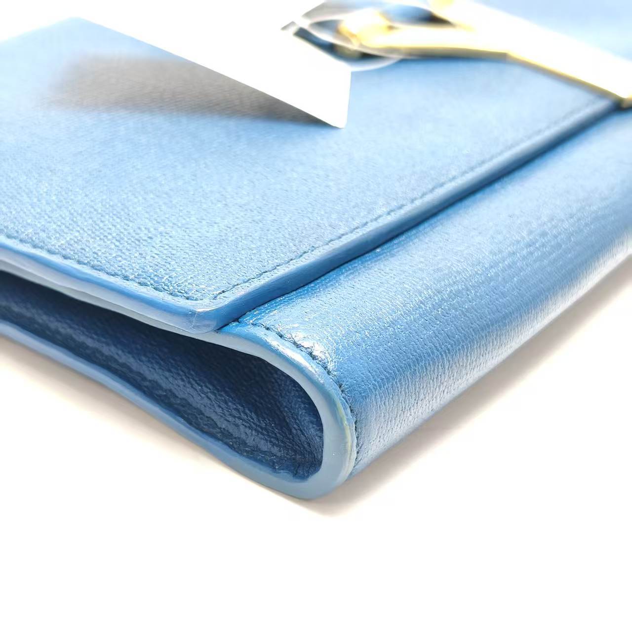 【*Shipped from: China*】Yves Saint Laurent Y-Line Leather Clutch Bag — view 3