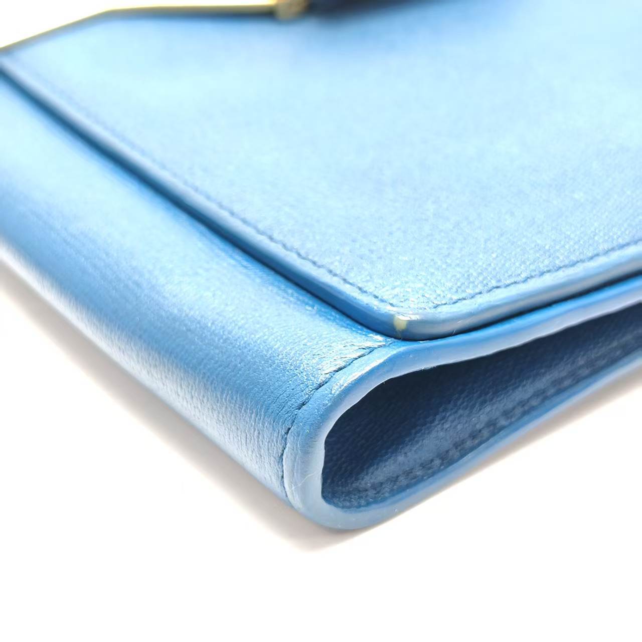 【*Shipped from: China*】Yves Saint Laurent Y-Line Leather Clutch Bag — view 4