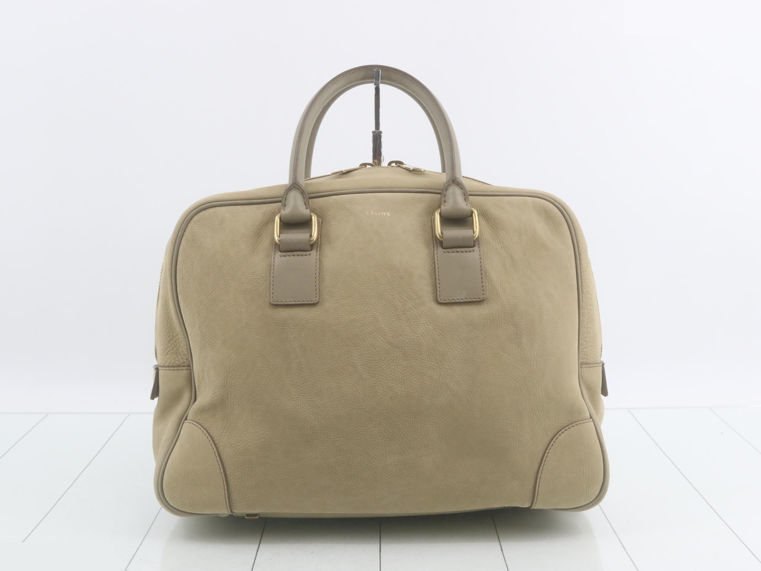 Sheepskin Boston bag