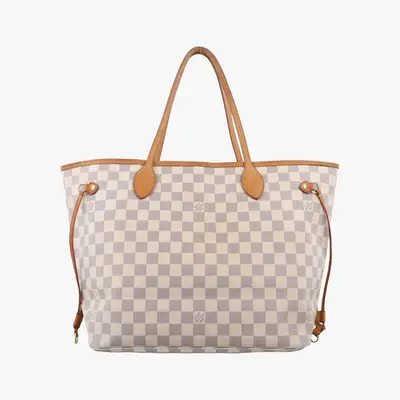 Neverfull MM Azur Damier Canvas N51107 AR3150 Shoulder Bag
