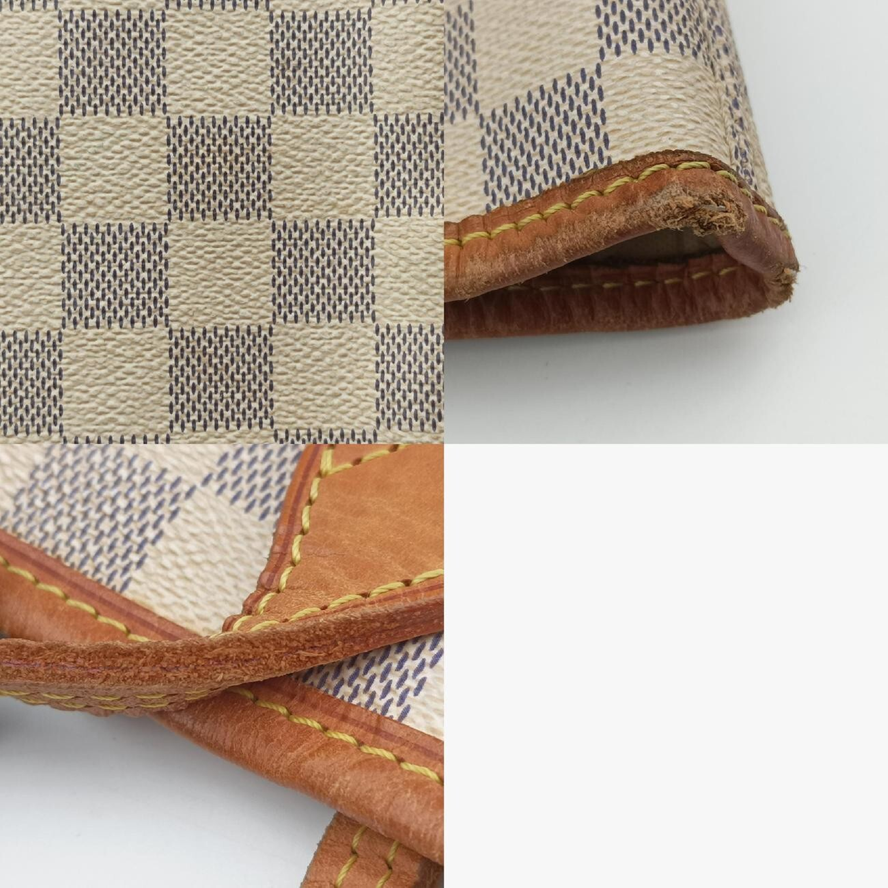 Neverfull MM Azur Damier Canvas N51107 AR3150 Shoulder Bag — view 11