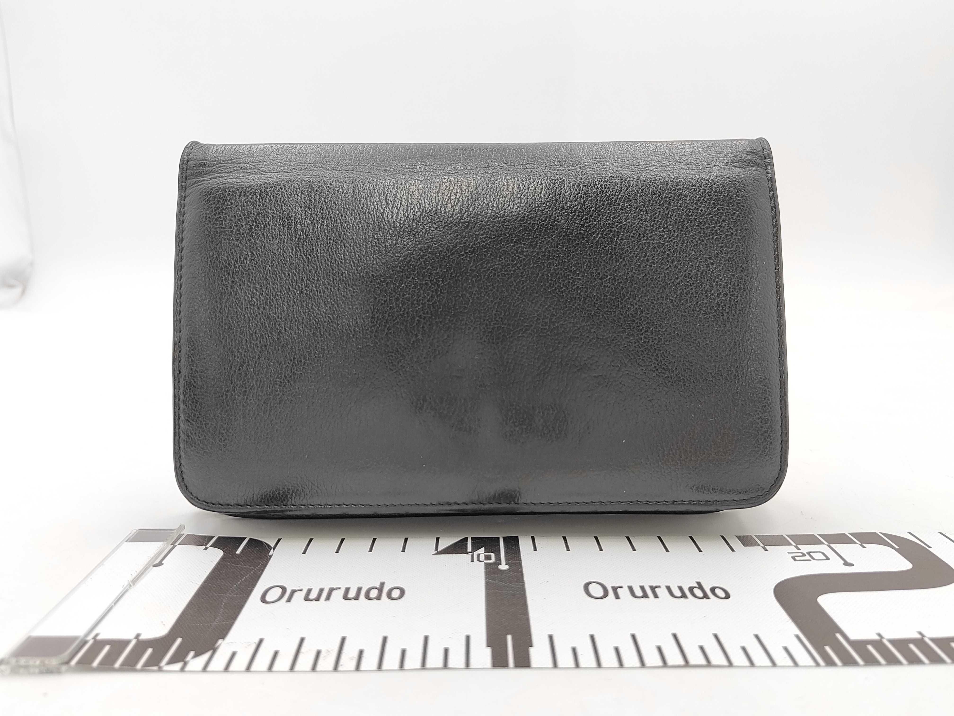 Coco Jacket Chain Wallet, Series 14, Leather, Black Shoulder Bag — view 2