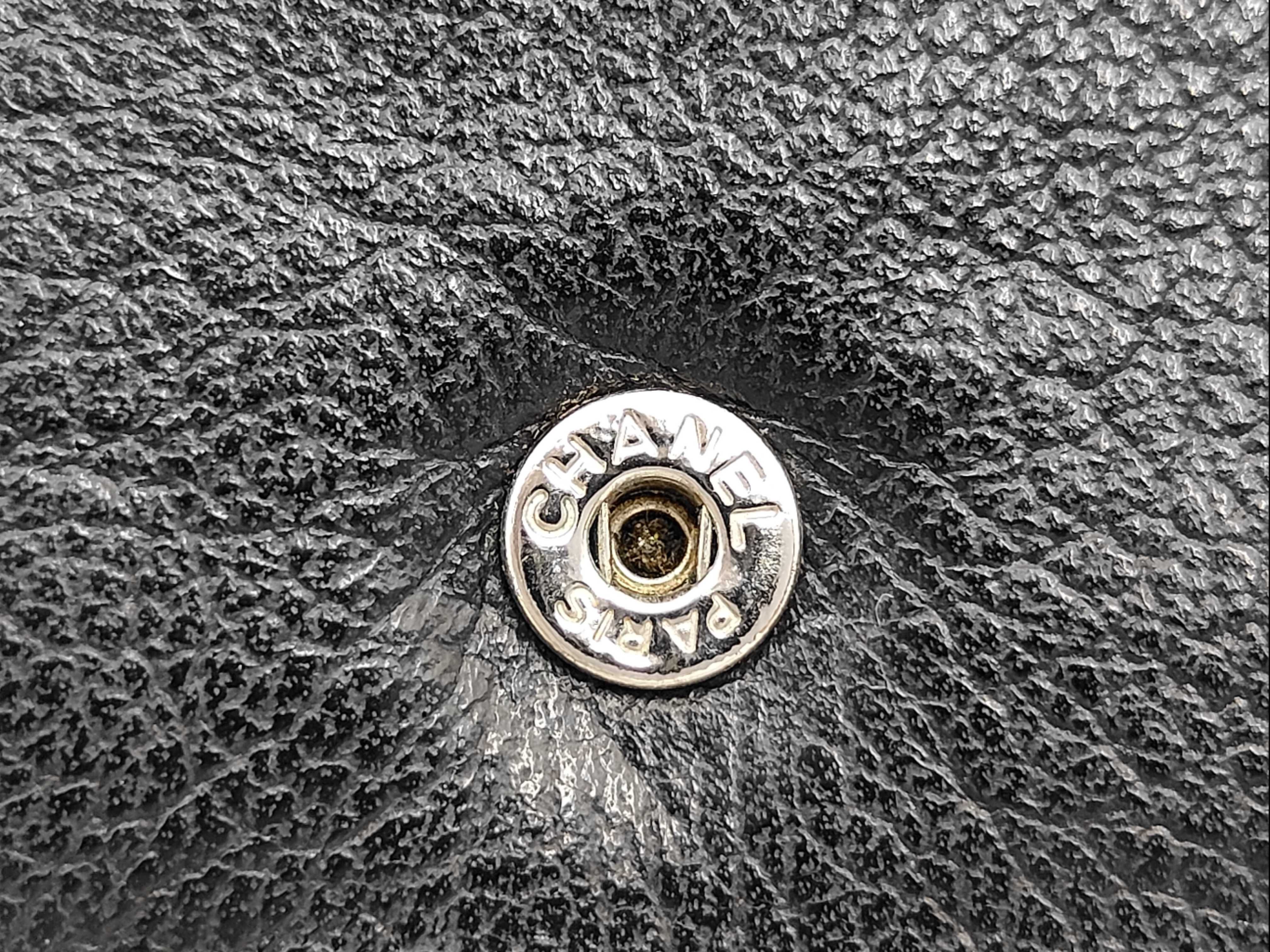Coco Jacket Chain Wallet, Series 14, Leather, Black Shoulder Bag — view 13