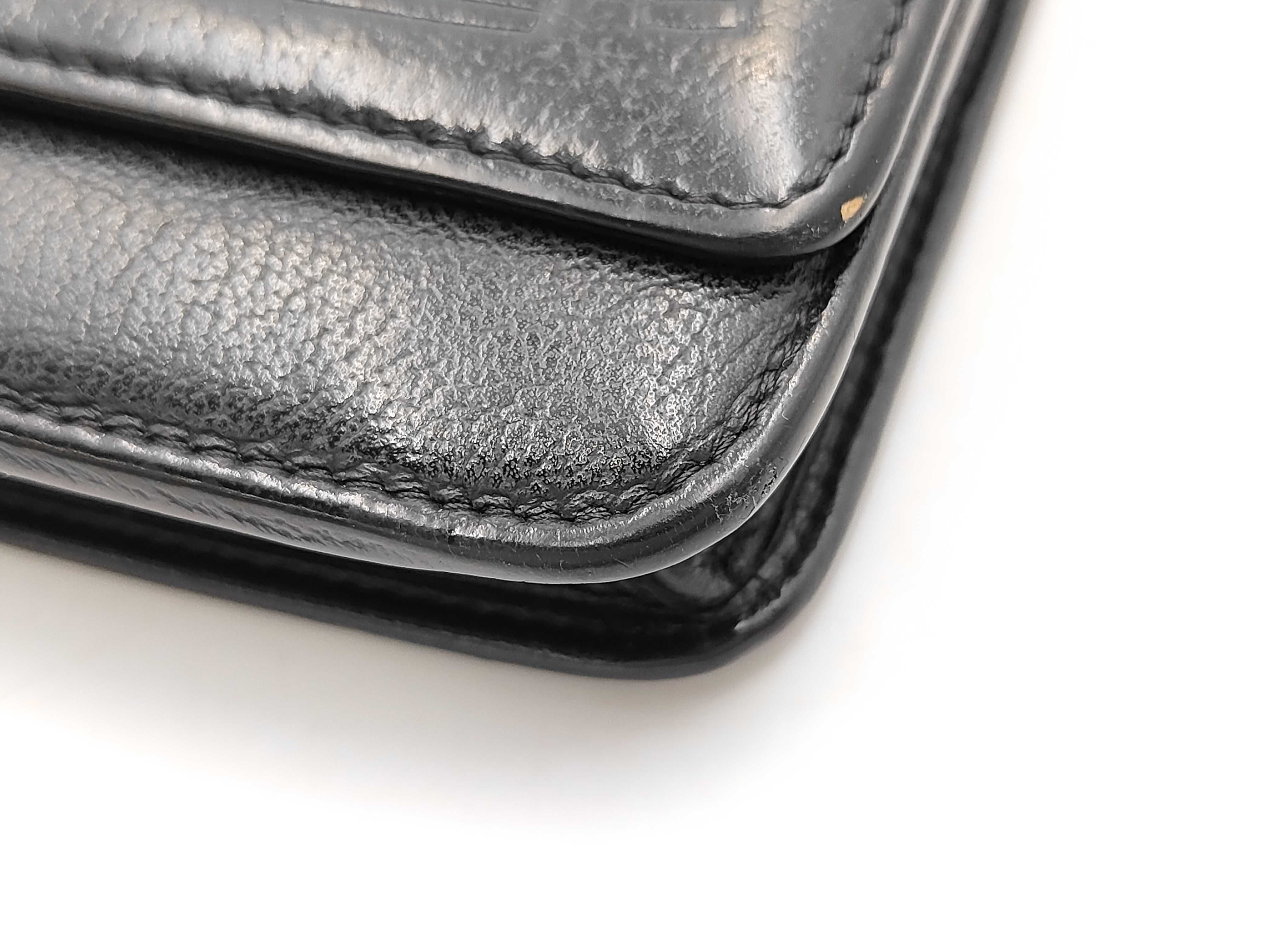 Coco Jacket Chain Wallet, Series 14, Leather, Black Shoulder Bag — view 7