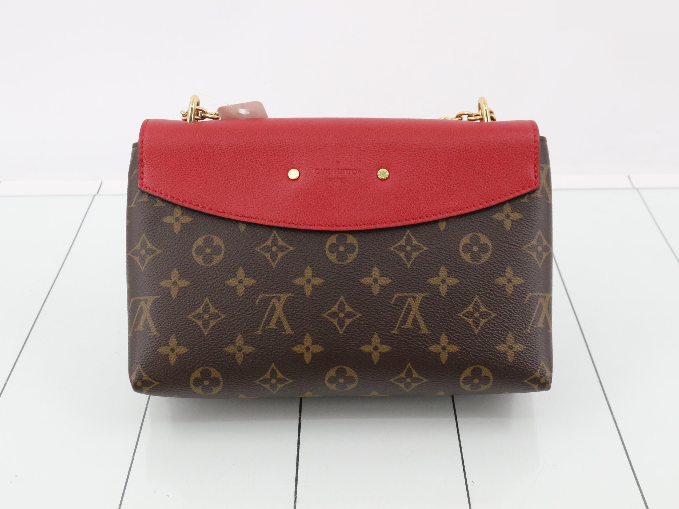 Monogram Saint Placido Cerise Shoulder Bag — view 2