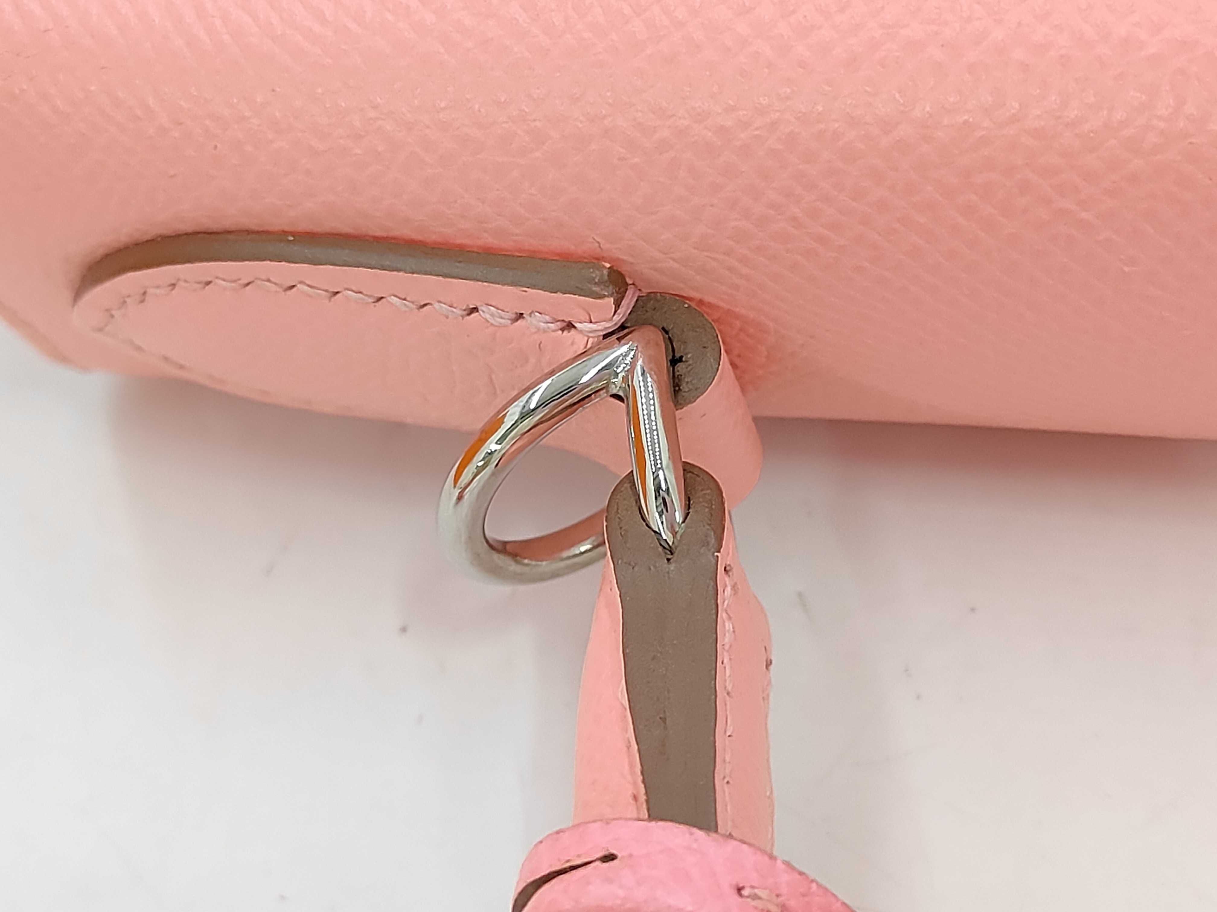 Kelly 28 Y stamp Rose Confetti Silver Hardware Tote Bag — view 6