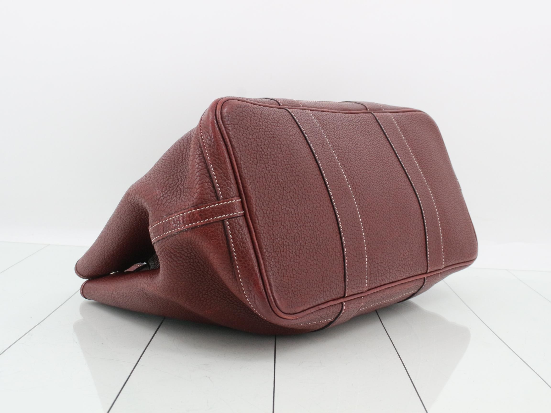 Garden Party PM Leather Tote Bag ( P stamp) — view 5