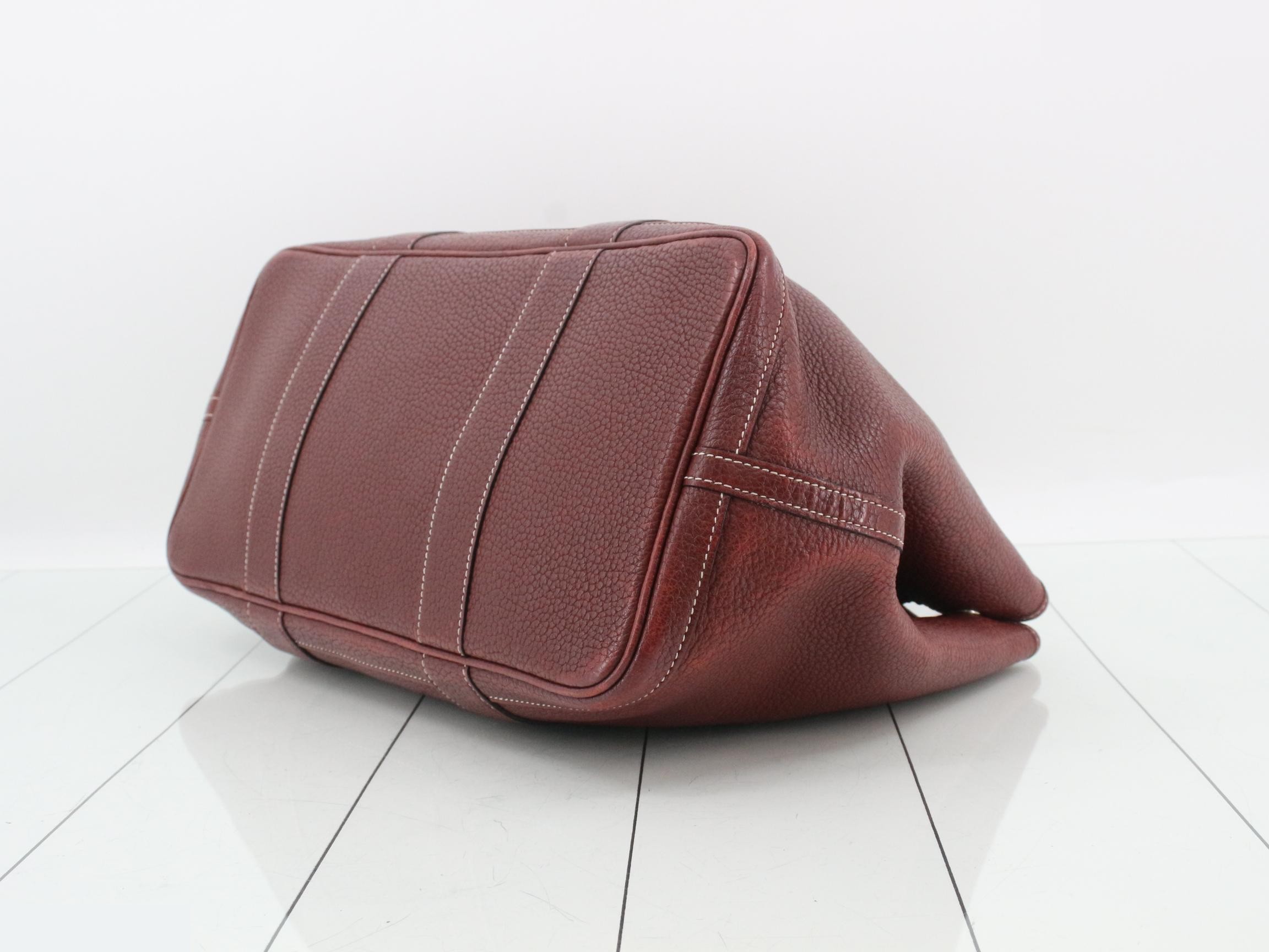 Garden Party PM Leather Tote Bag ( P stamp) — view 6