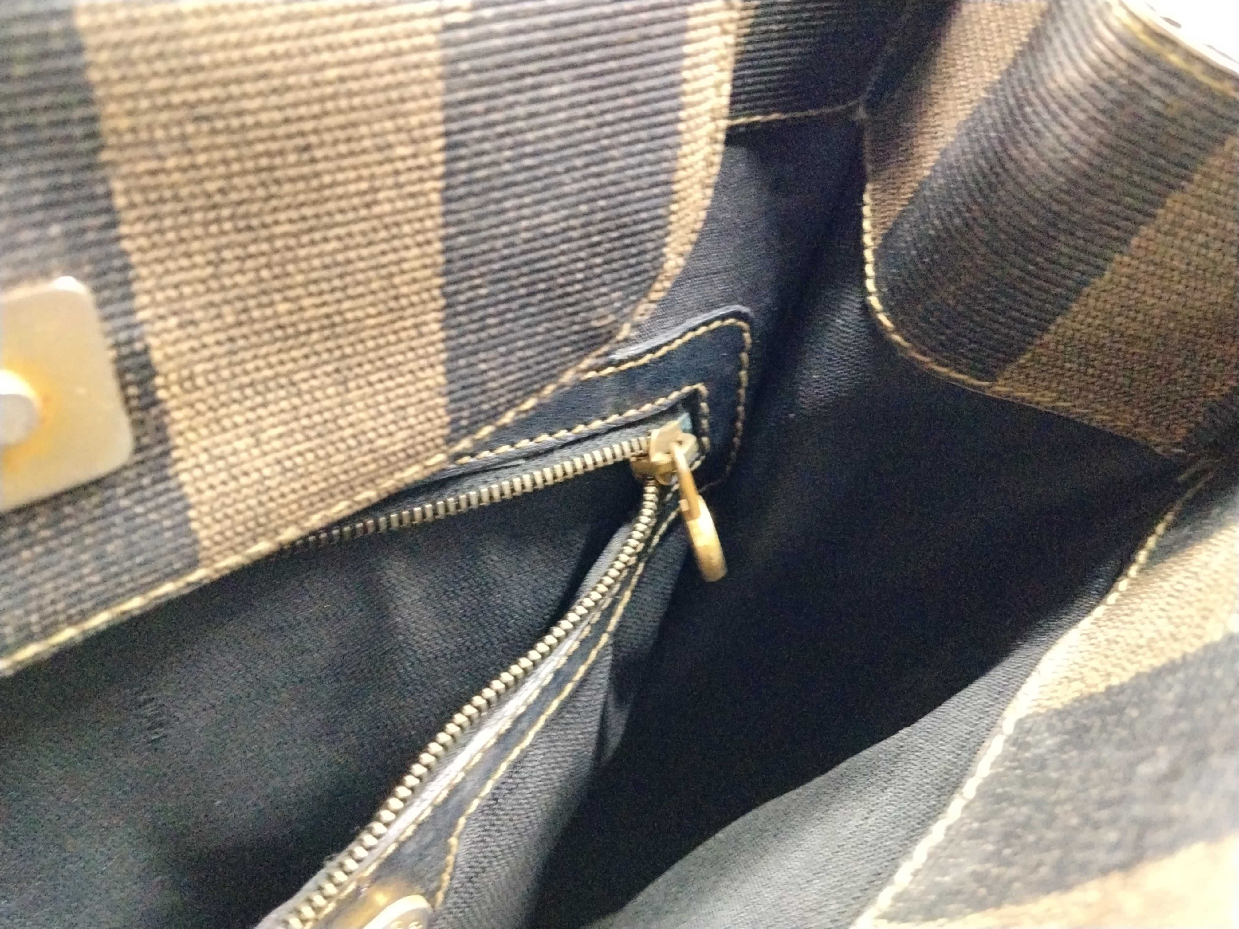 Pecan Pattern Square Tote Bag — view 12