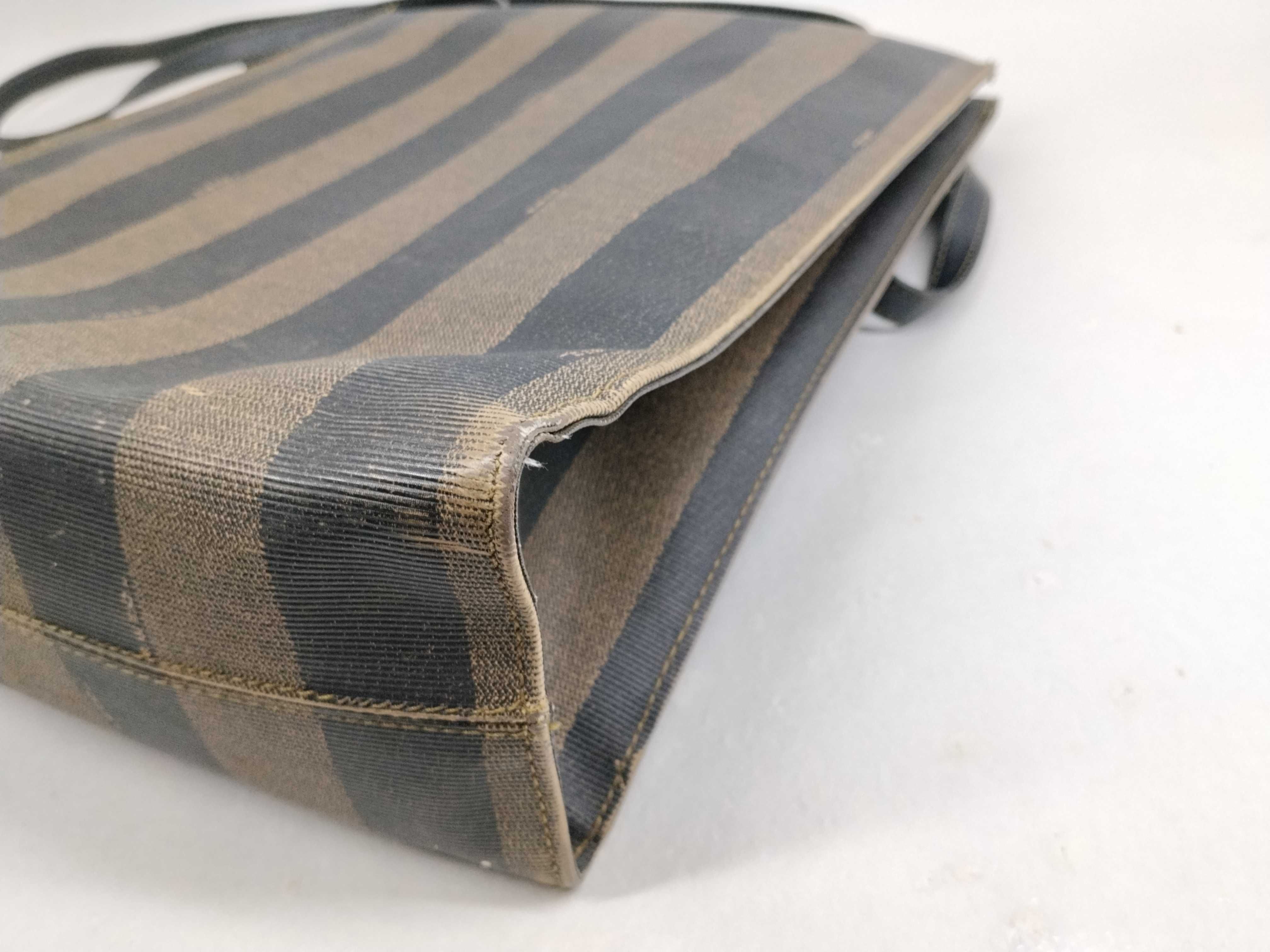 Pecan Pattern Square Tote Bag — view 4