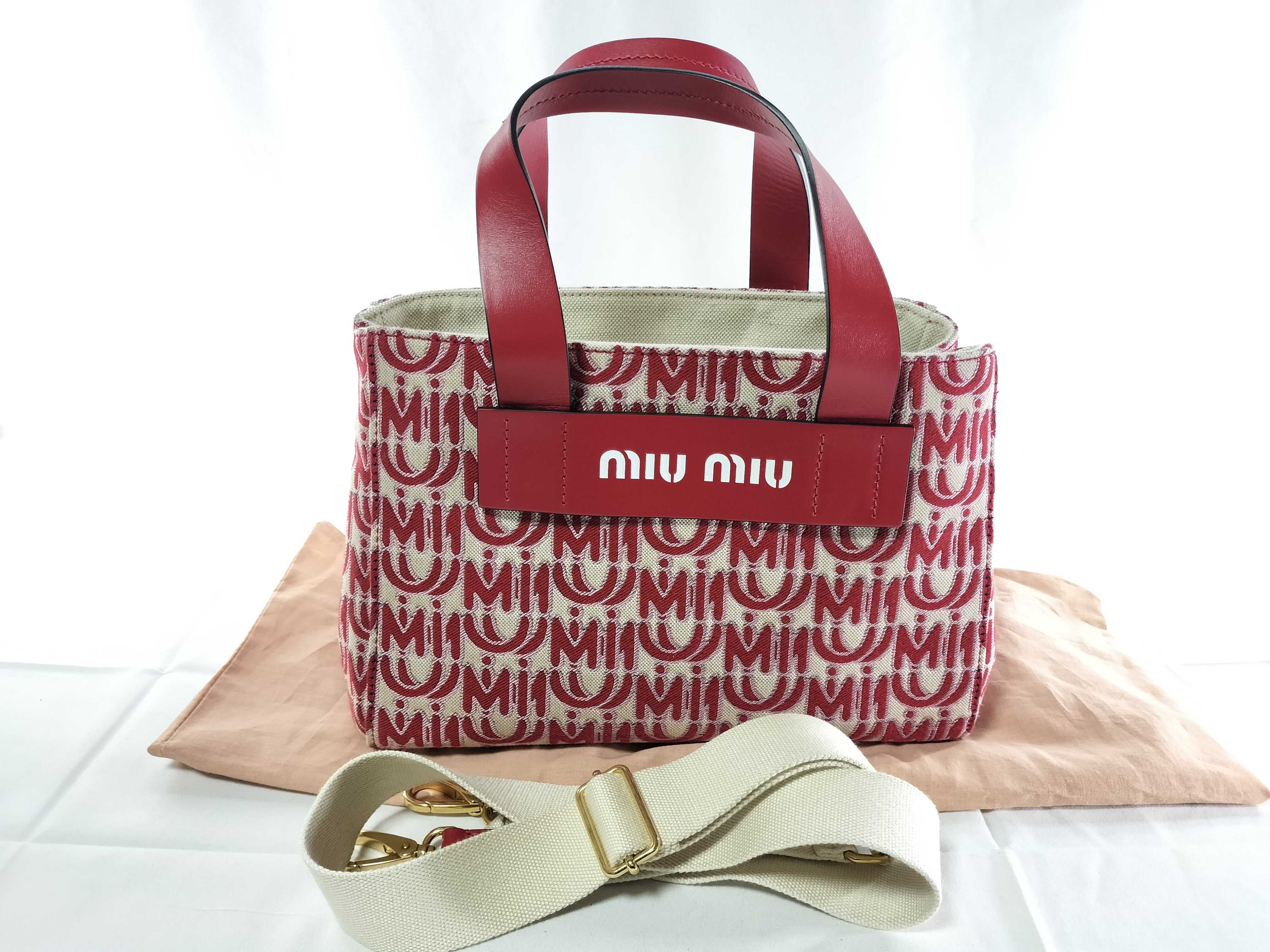 Jacquard 5BA085 2-way Canvas Tote Bag