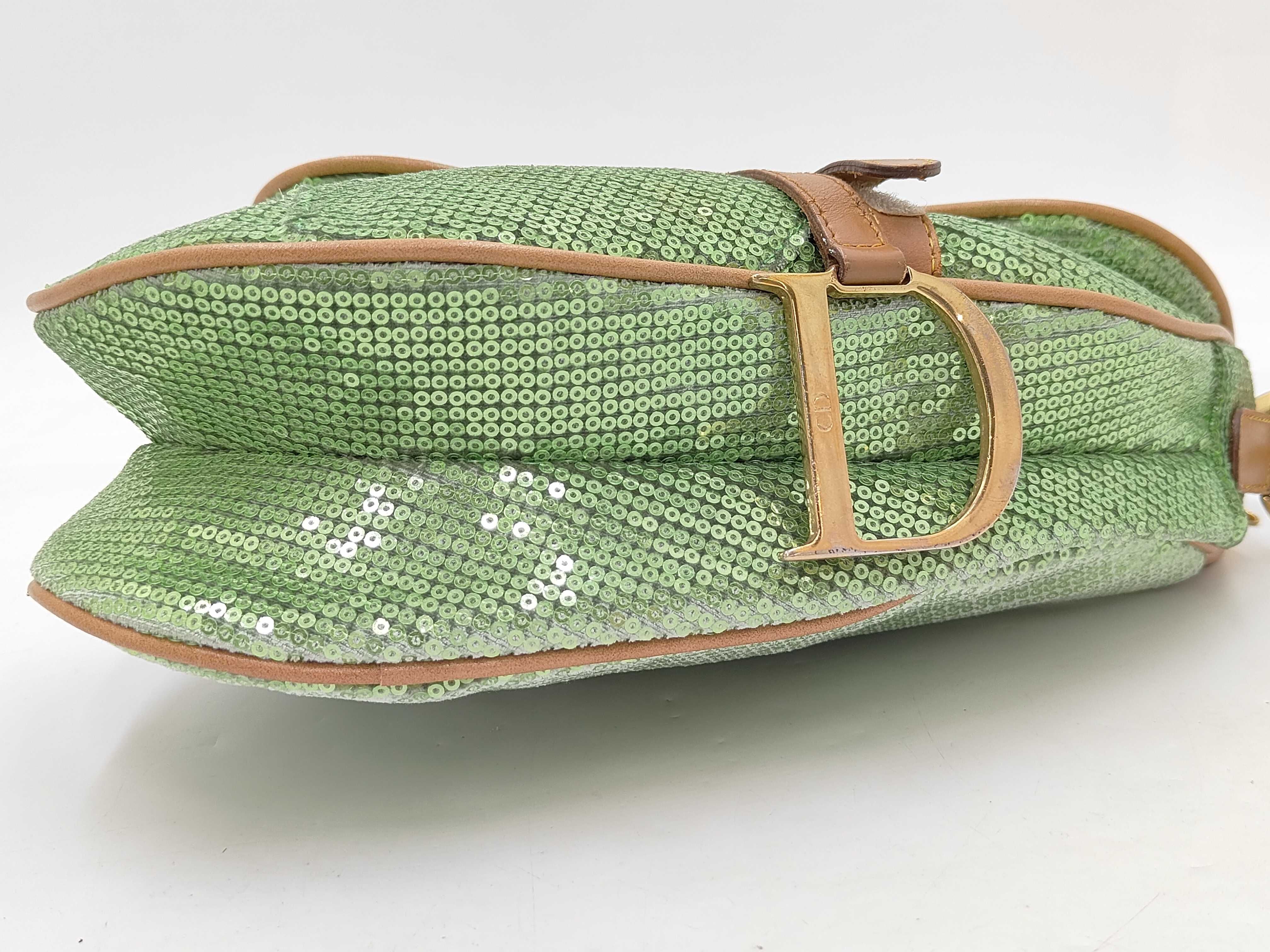 Saddle Bag Sequin Handbag — view 6