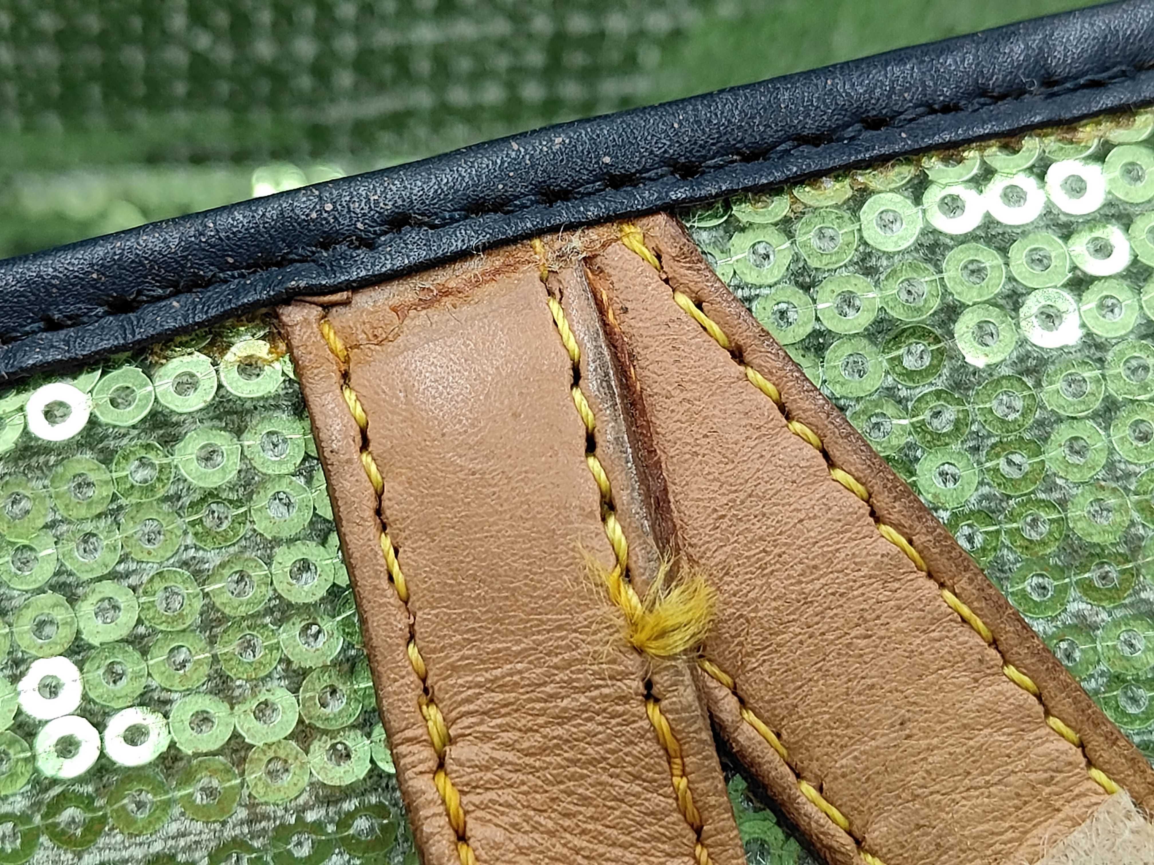 Saddle Bag Sequin Handbag — view 10