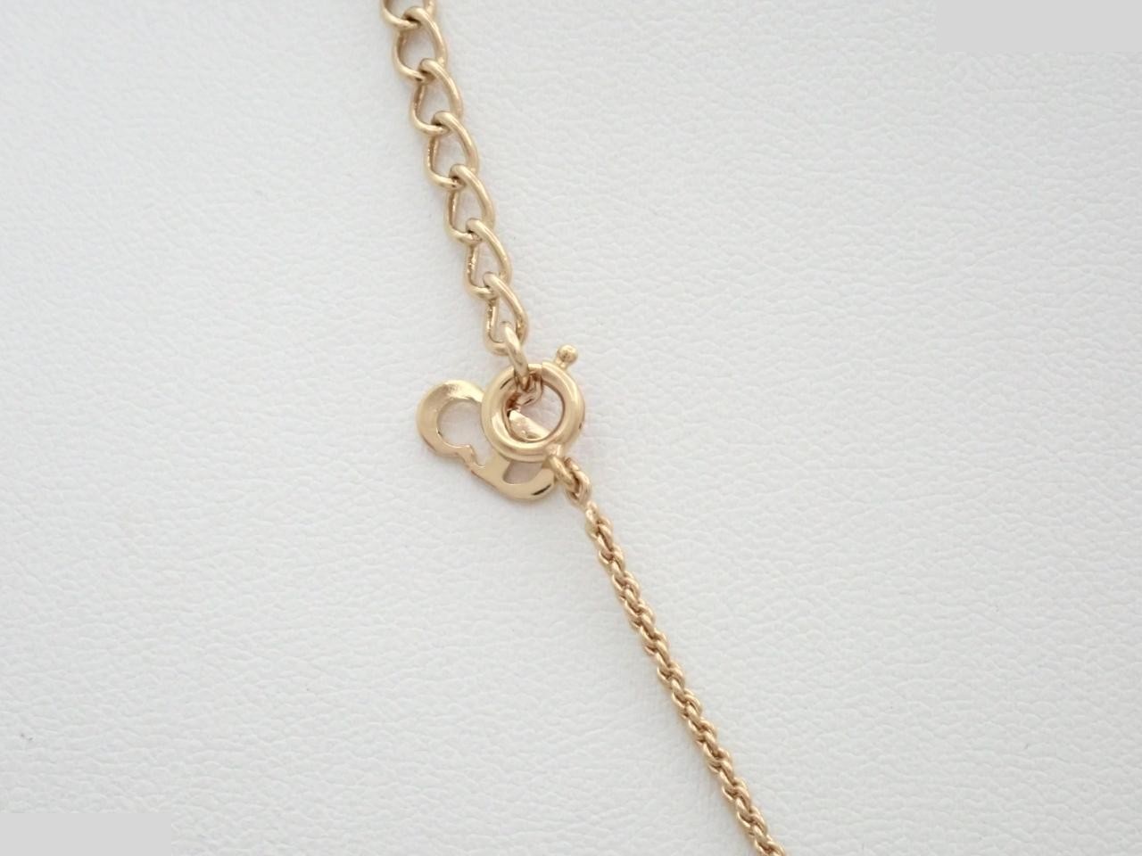 Gold necklace, neck circumference approximately 47cm — view 2