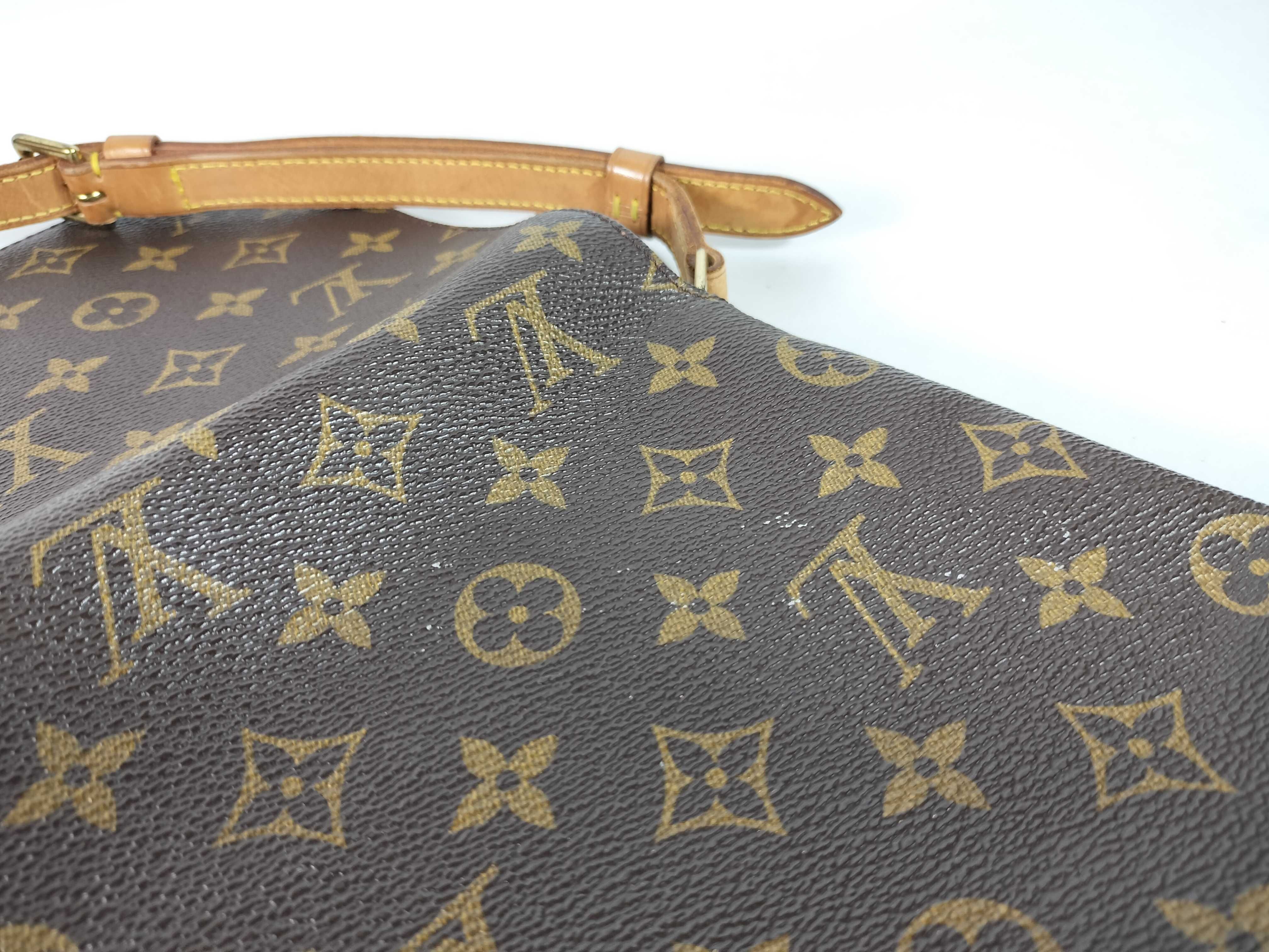 Monogram Louis Vuitton Musette Tango Shoulder Bag — view 12