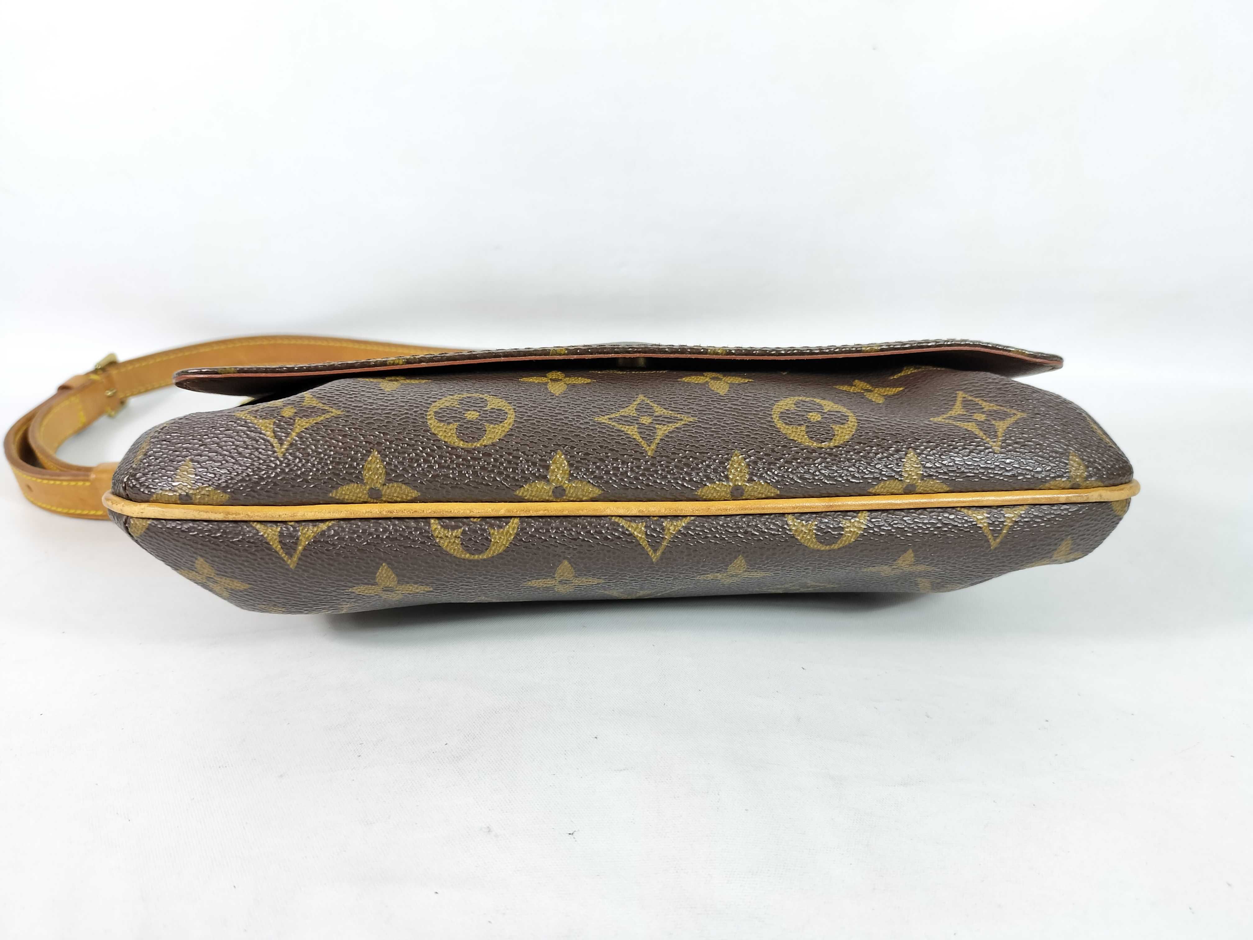 Monogram Louis Vuitton Musette Tango Shoulder Bag — view 7