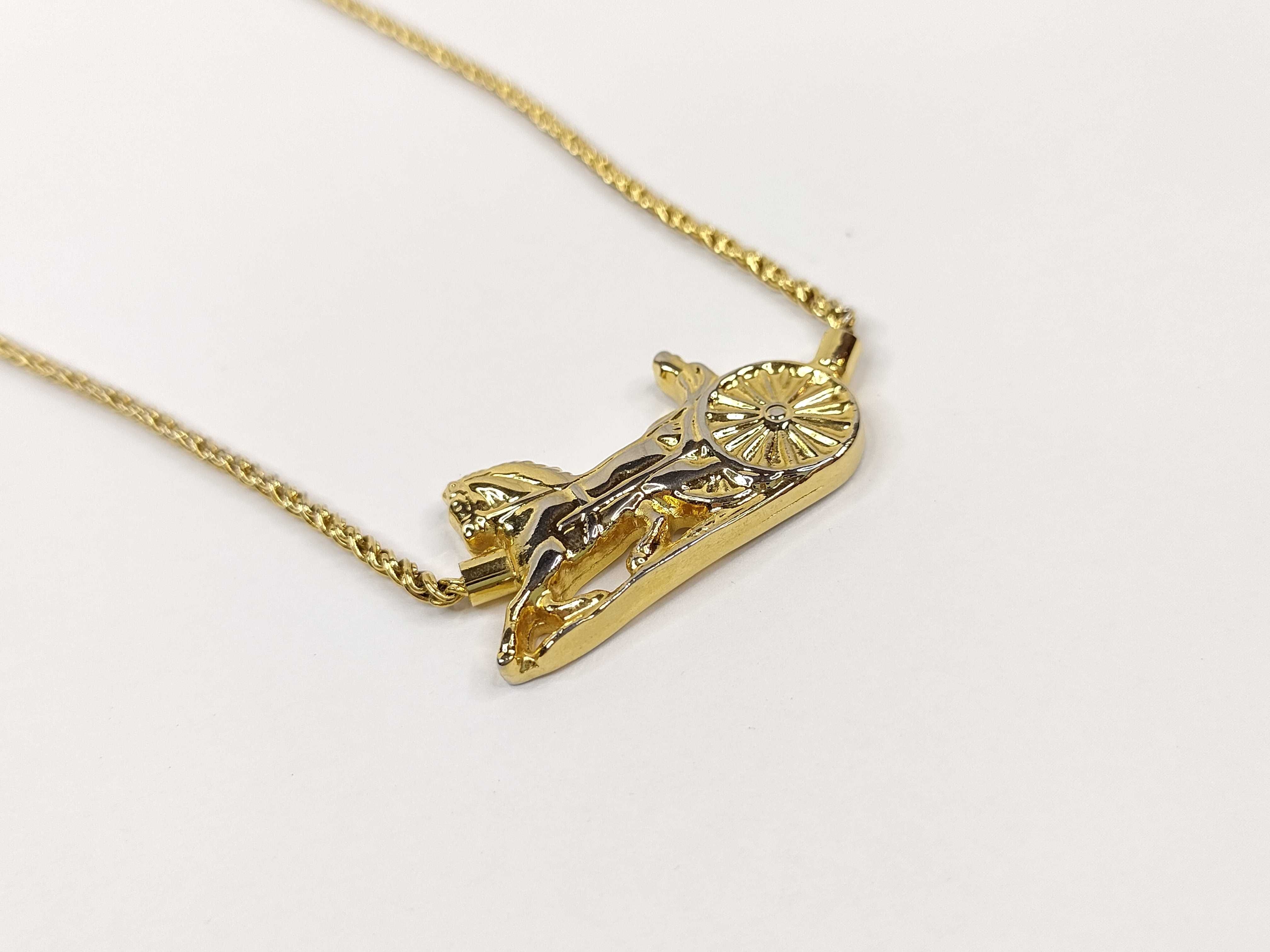 CERECTIONS LINE Gold Tone Pendant Necklace — view 7