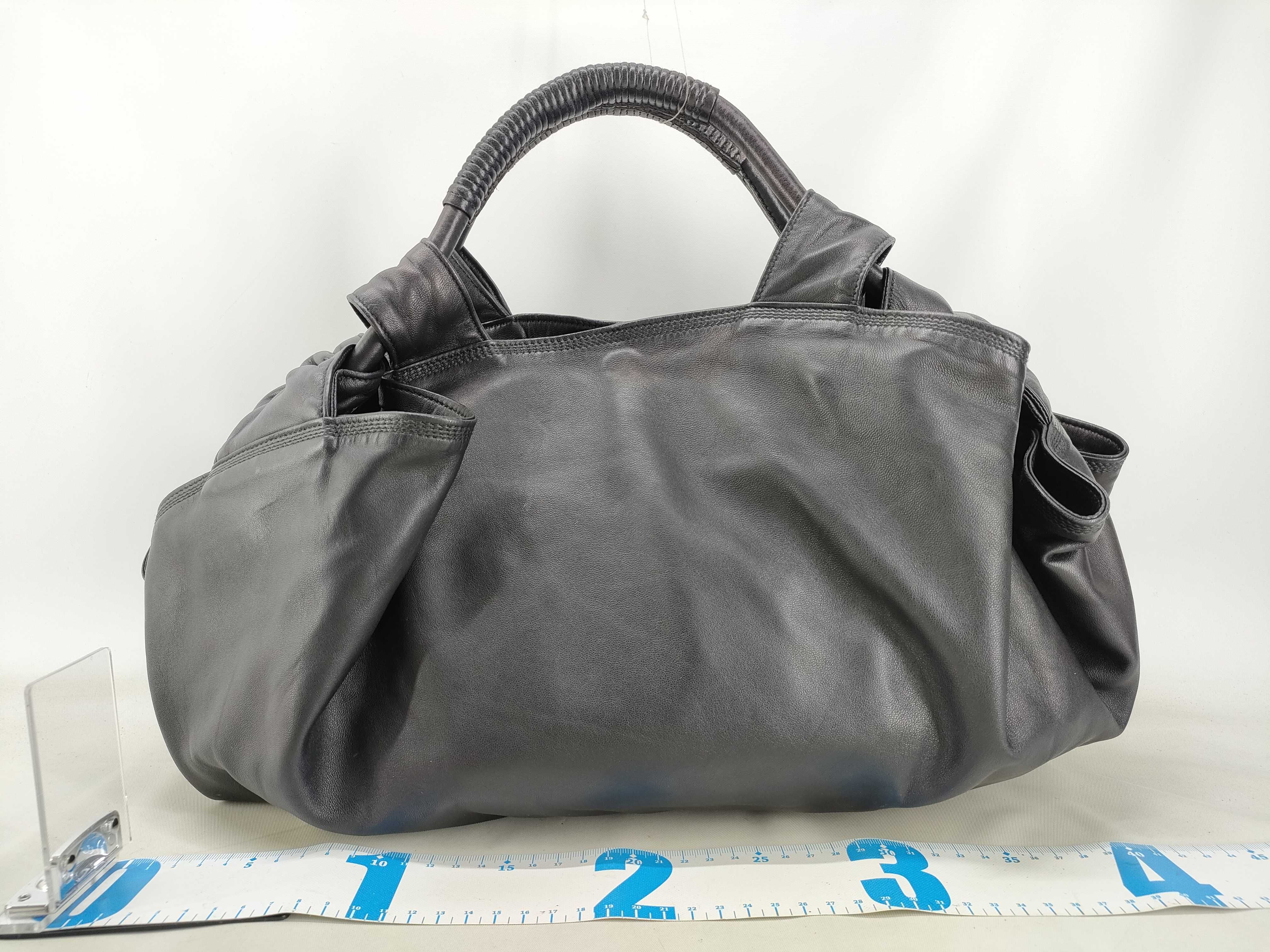 Anagram Nappa Aire Handbag, Black — view 2