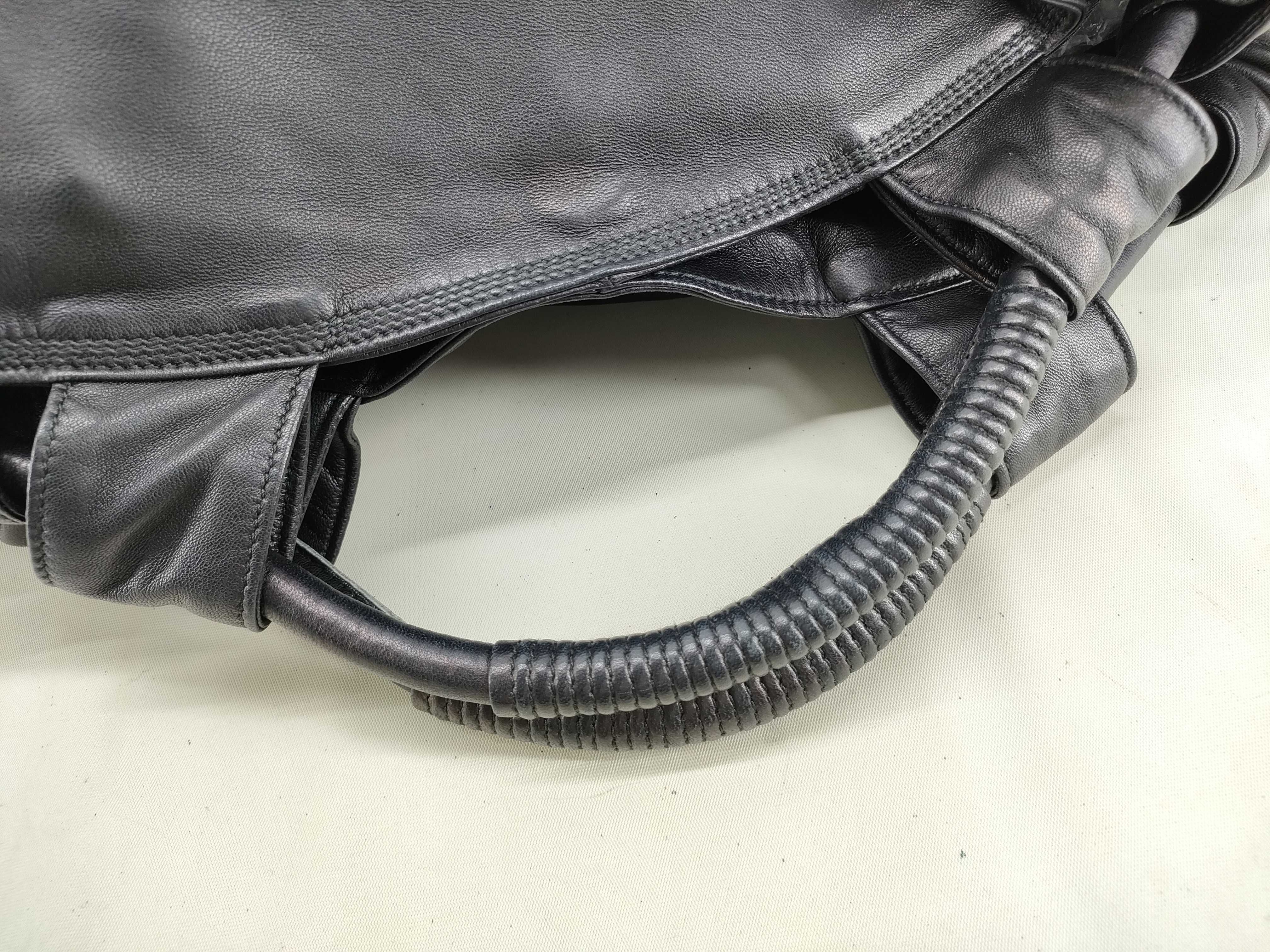 Anagram Nappa Aire Handbag, Black — view 5