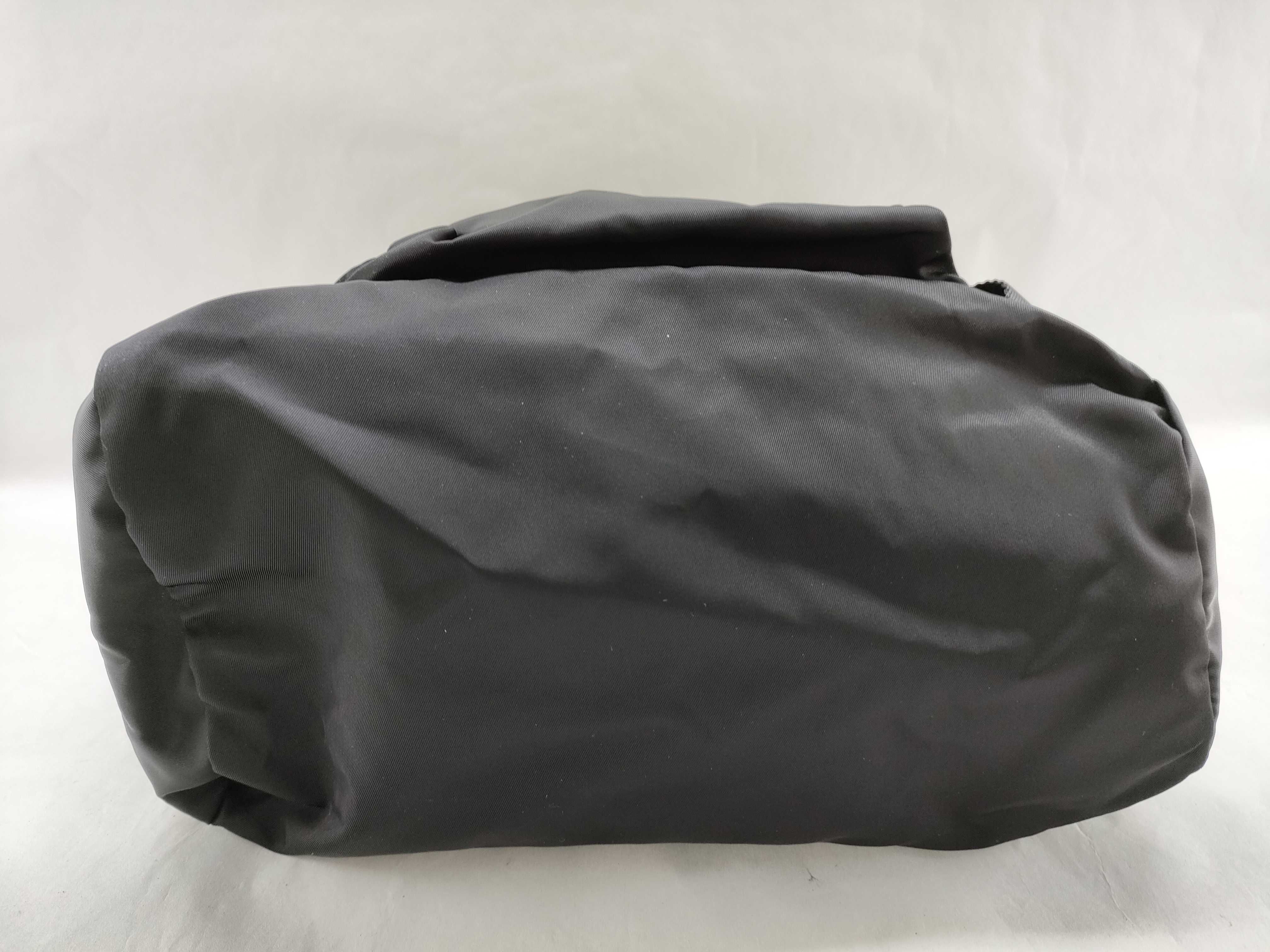 Nylon Prada Triangle Logo Backpack Black Rucksack — view 8