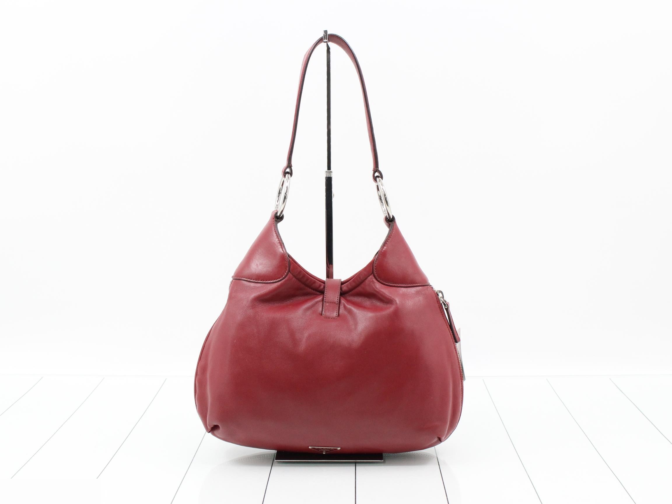 Leather shoulder bag — view 2