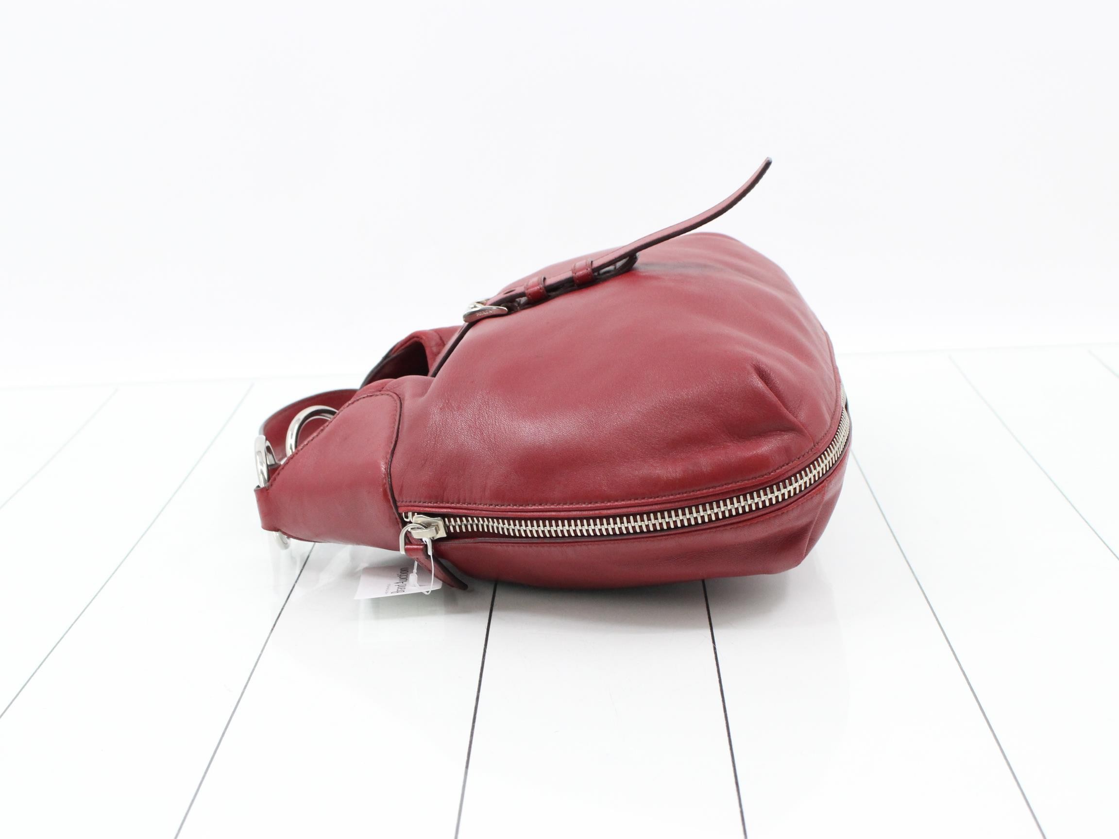 Leather shoulder bag — view 4