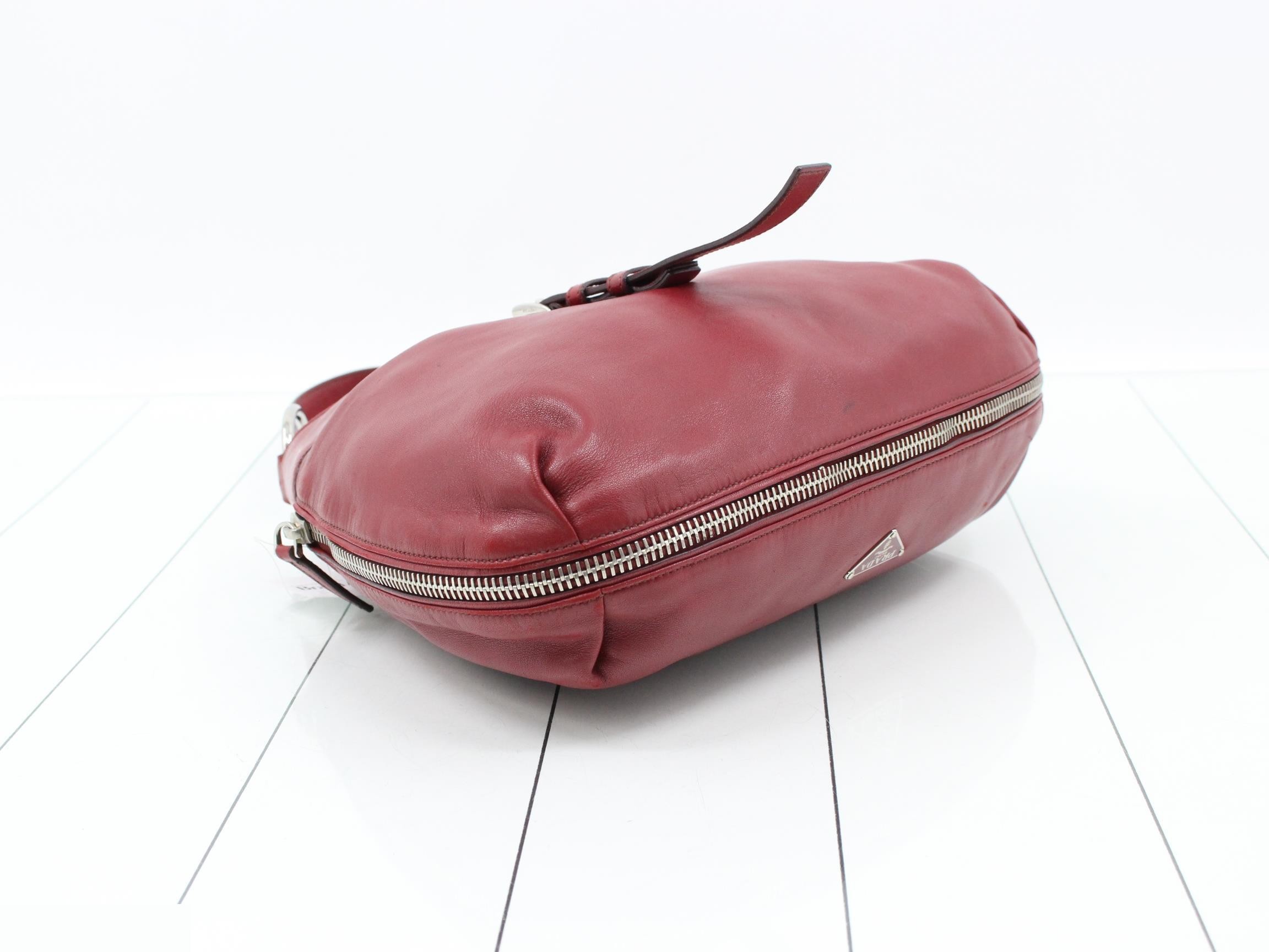 Leather shoulder bag — view 5