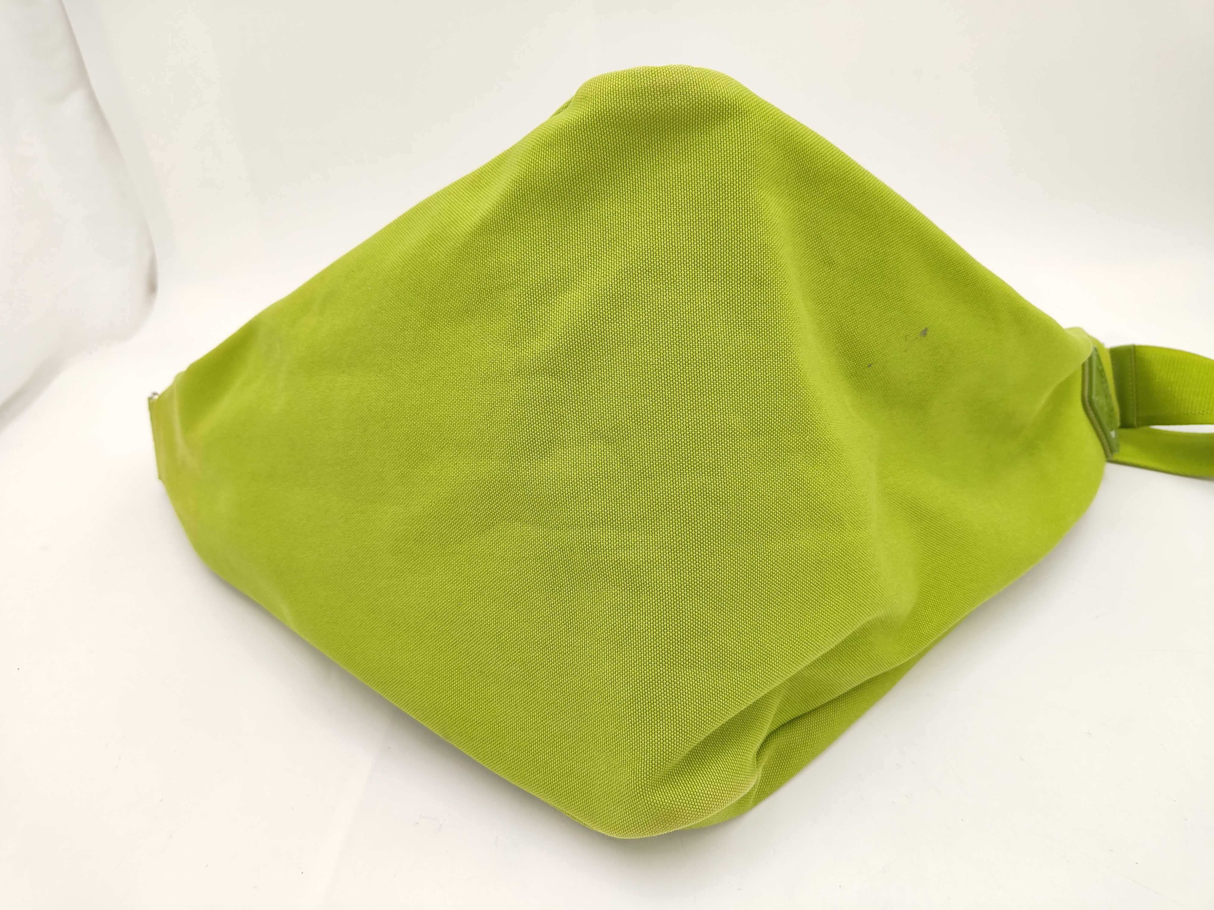 Shoulder Bag, Canvas, Green — view 7