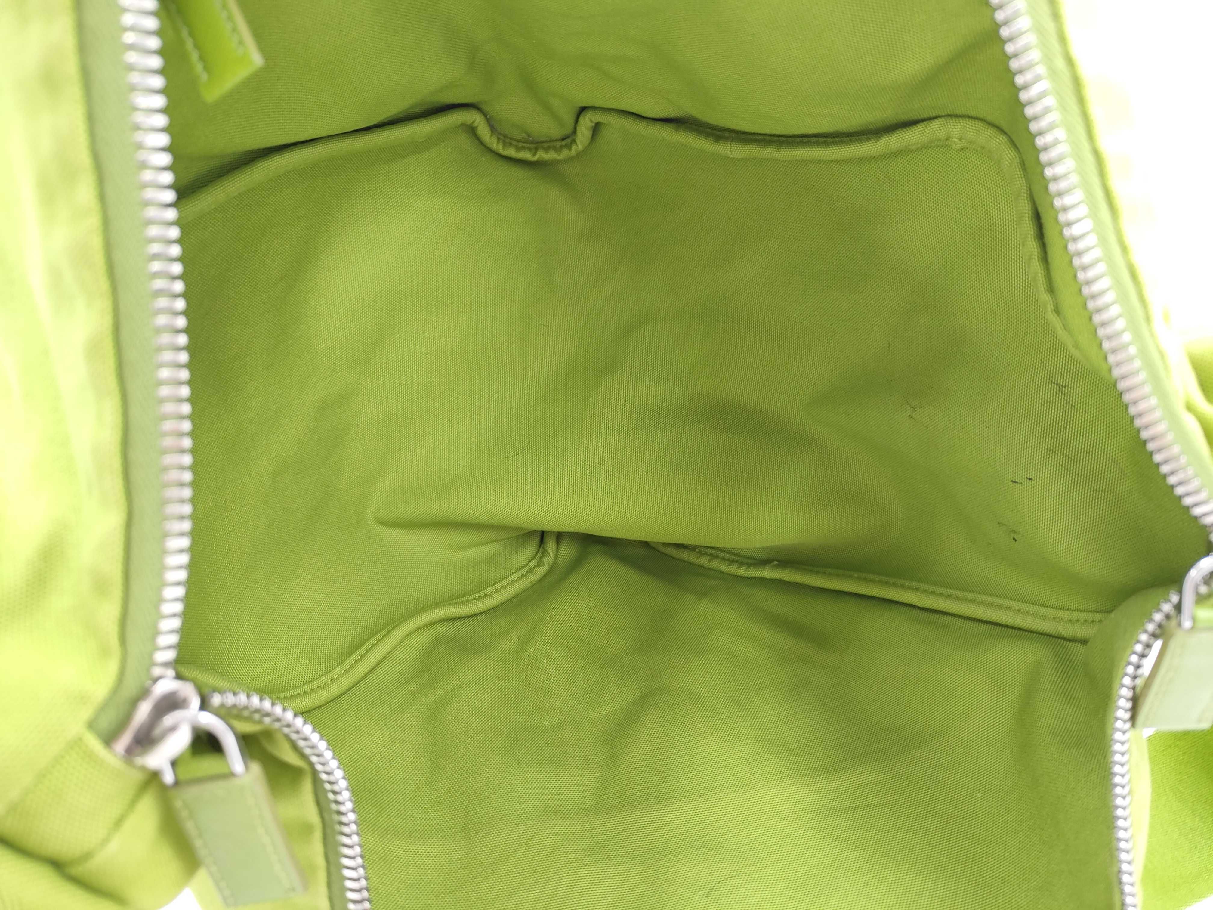 Shoulder Bag, Canvas, Green — view 10