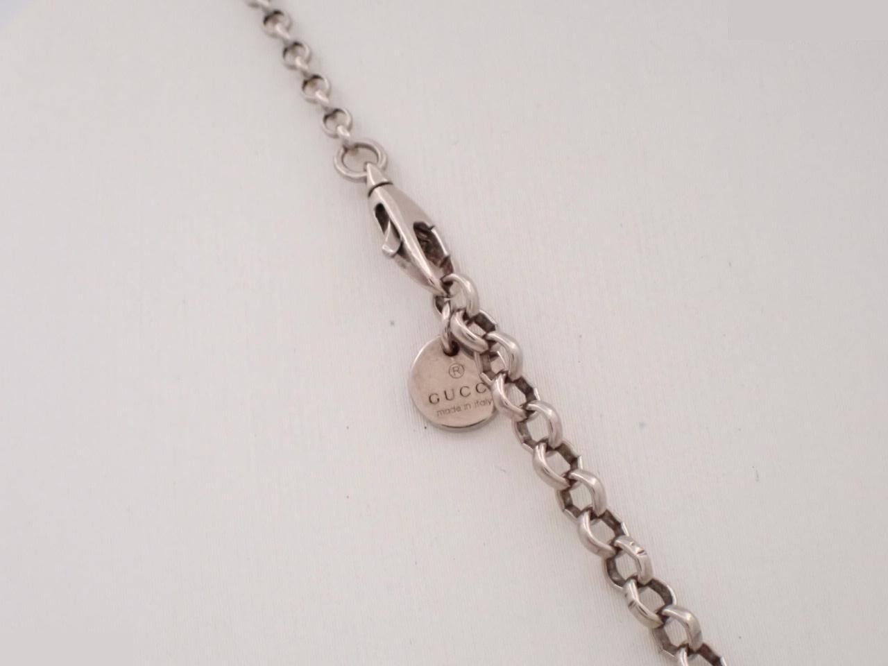 Interlocking G Necklace, Ag925, 7.26g, Chain approx. 50cm — view 2