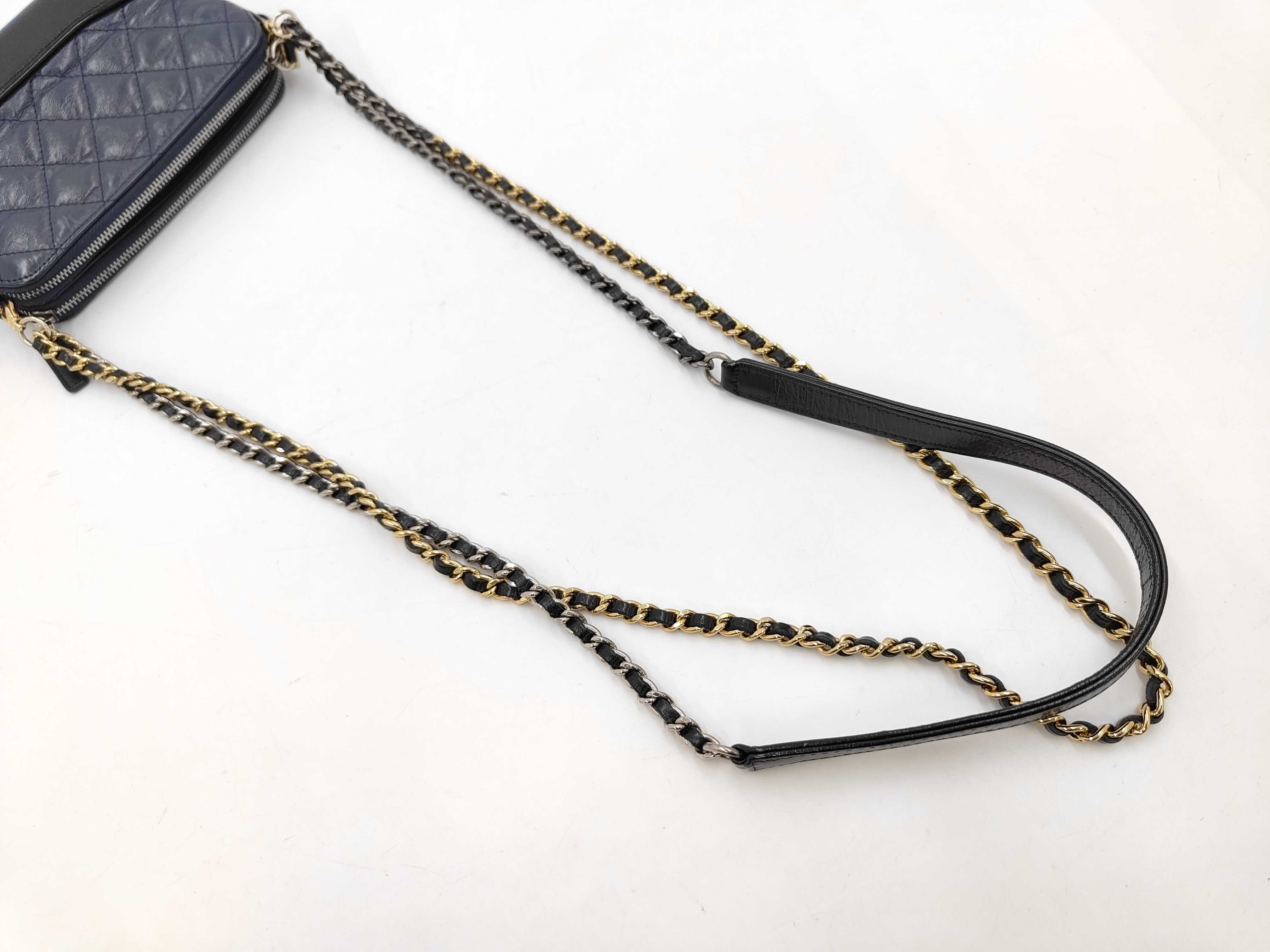 Matelassé Chain Shoulder Bag — view 4