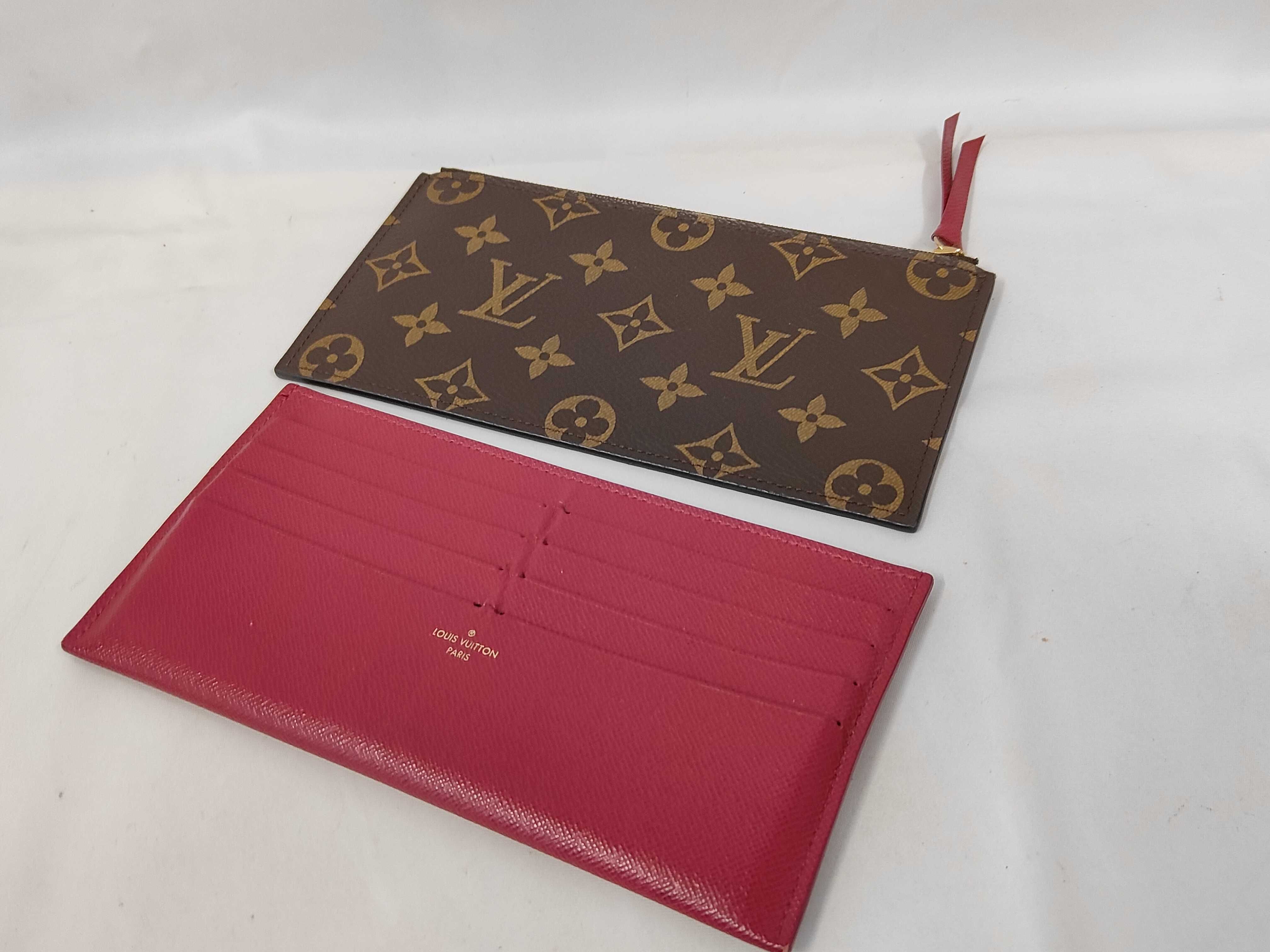 Monogram Pochette Felicie Fuchsia Shoulder Bag — view 10