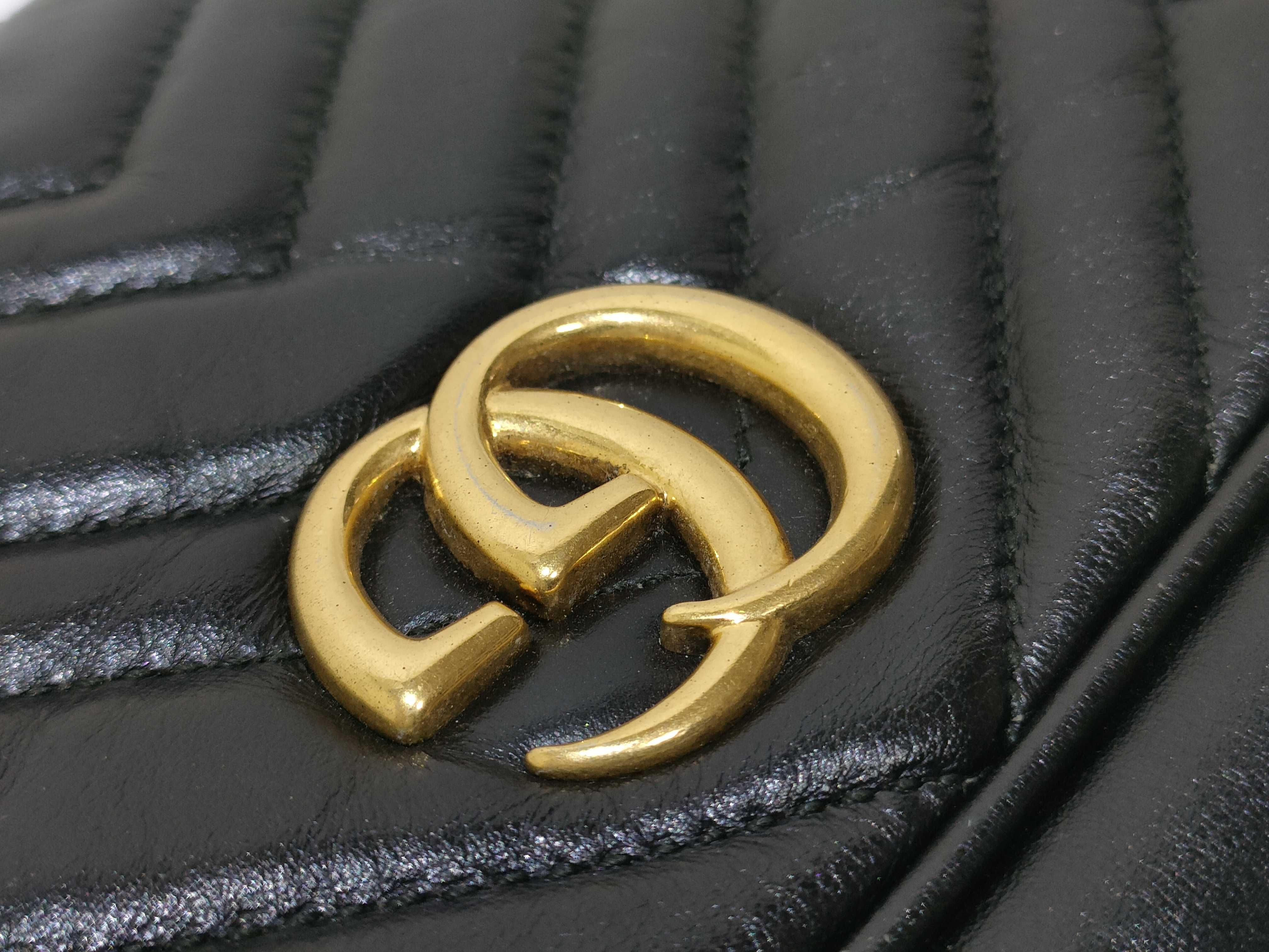 GG Marmont Quilted Shoulder Bag — view 14