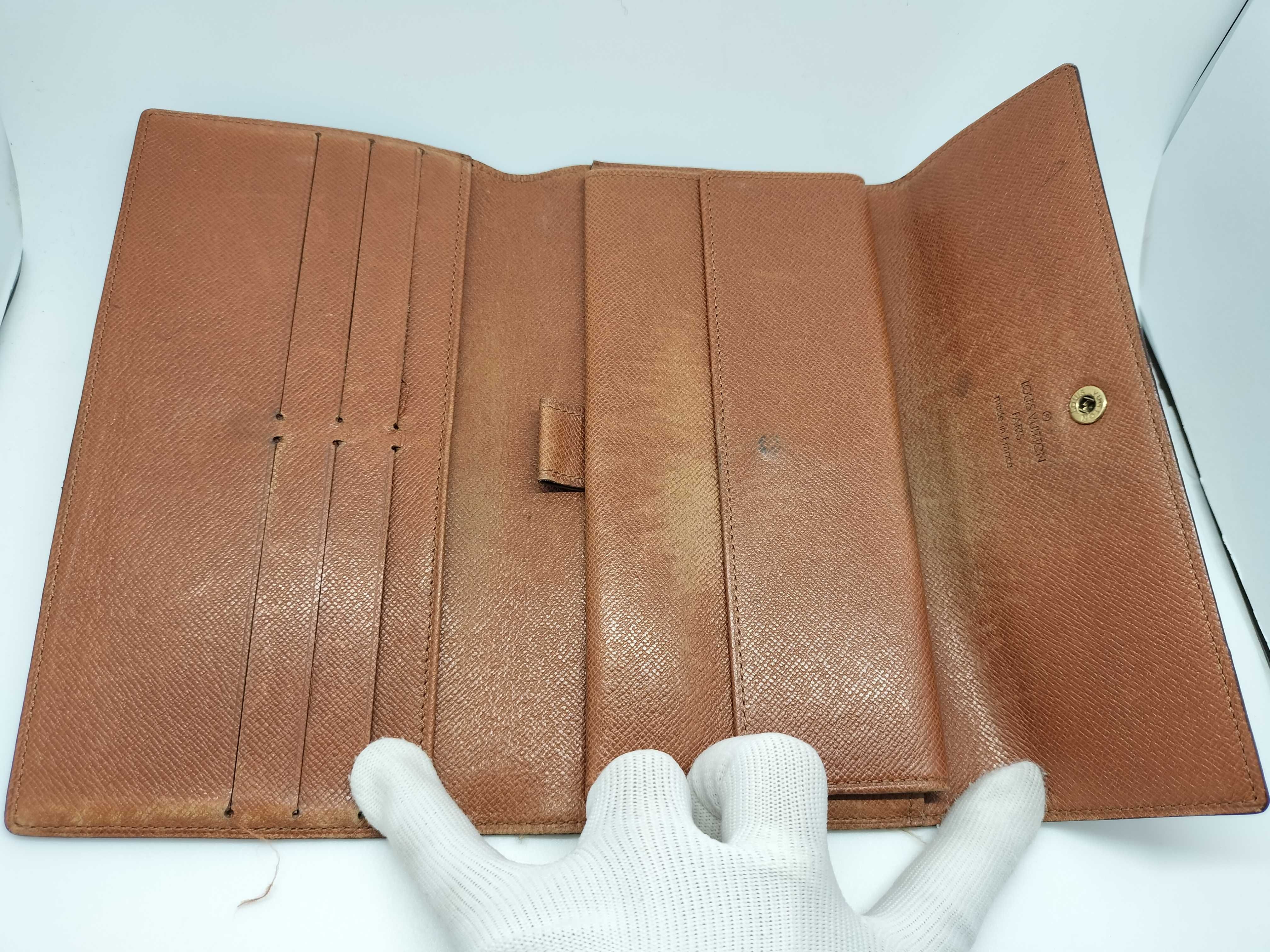 Monogram Portefeuille Tresor International Long Wallet — view 7