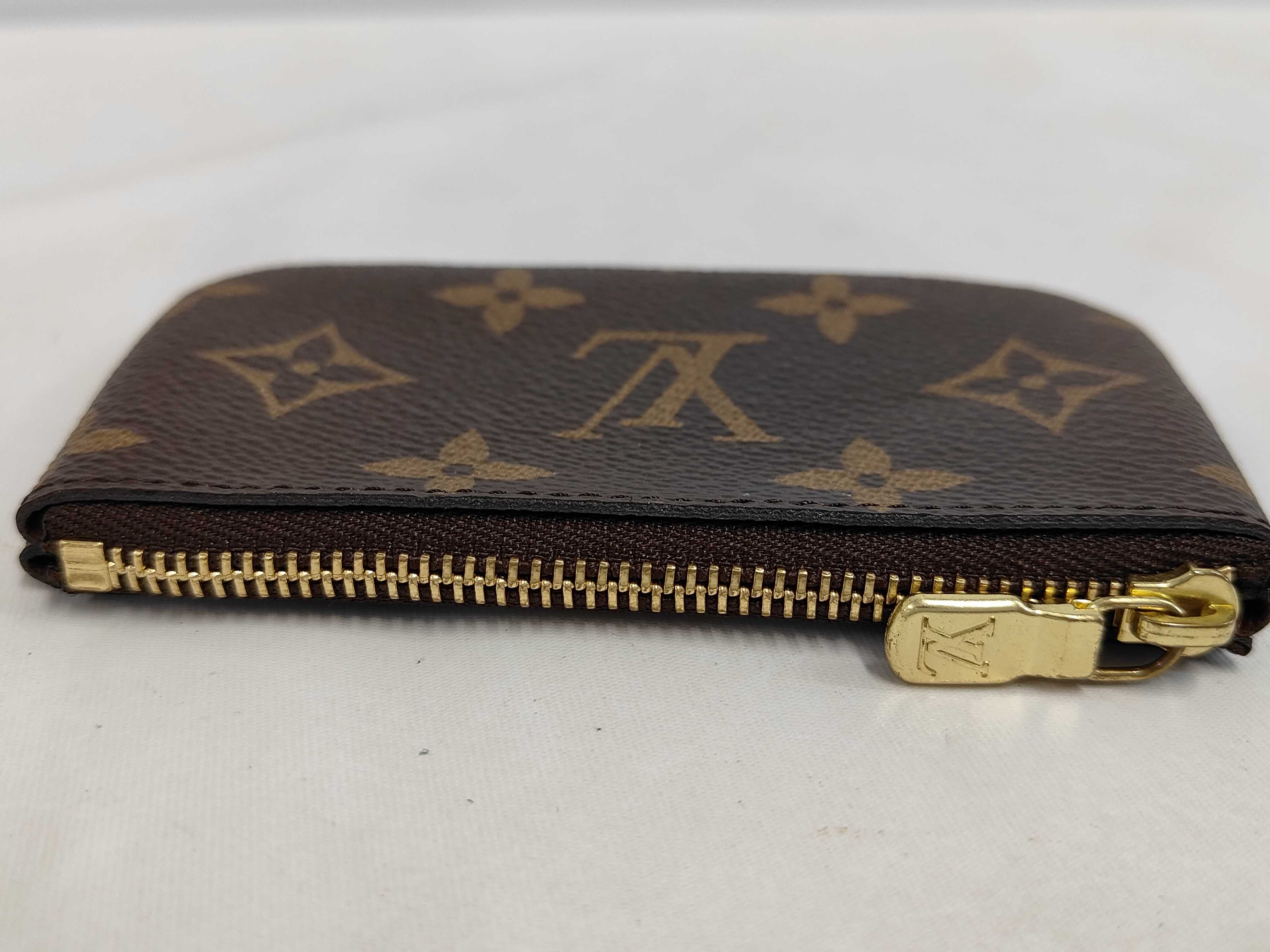 LV Monogram Pochette Cle Key Case Coin Case M62650 Coin Case — view 5