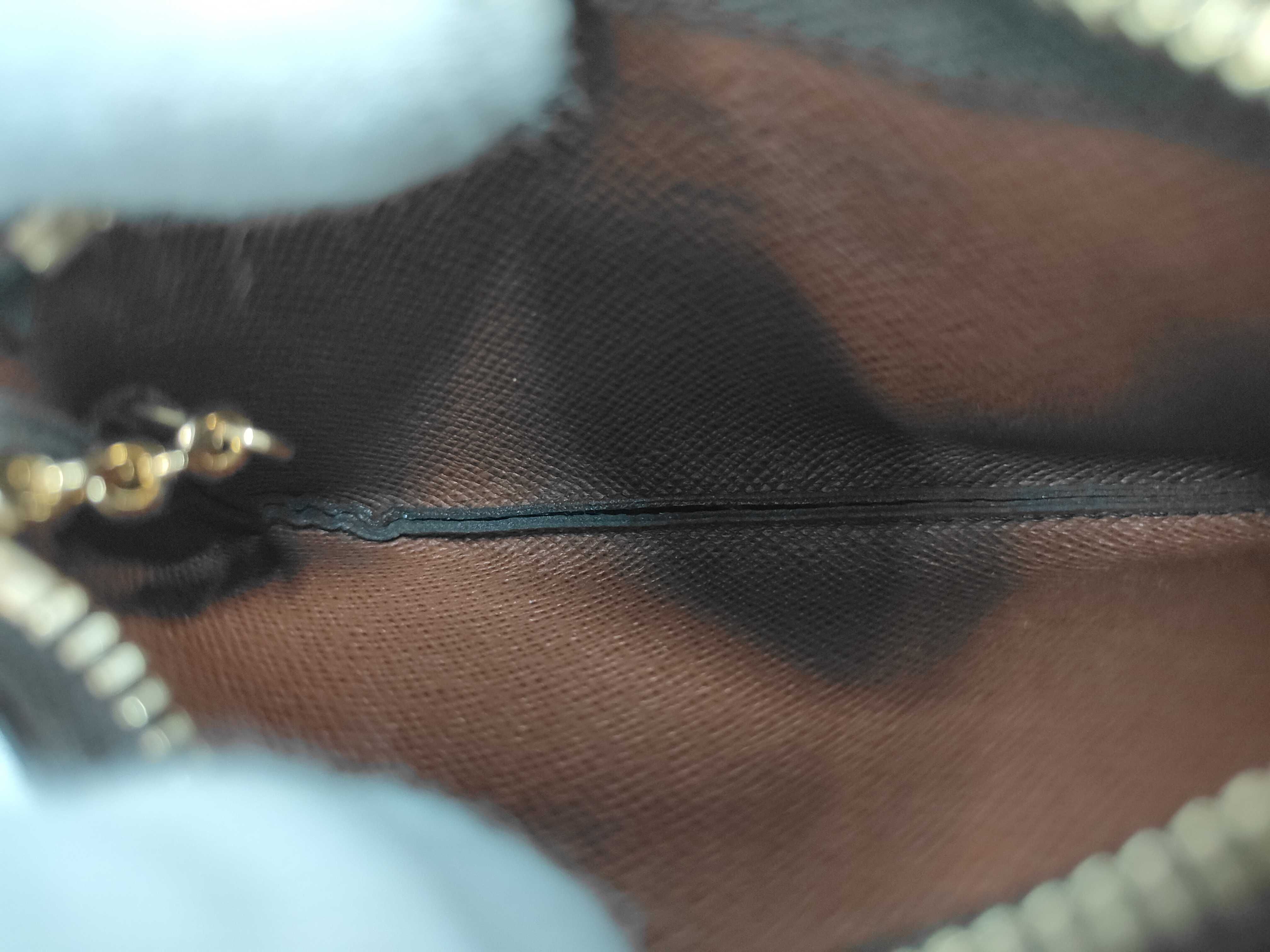 LV Monogram Pochette Cle Key Case Coin Case M62650 Coin Case — view 7