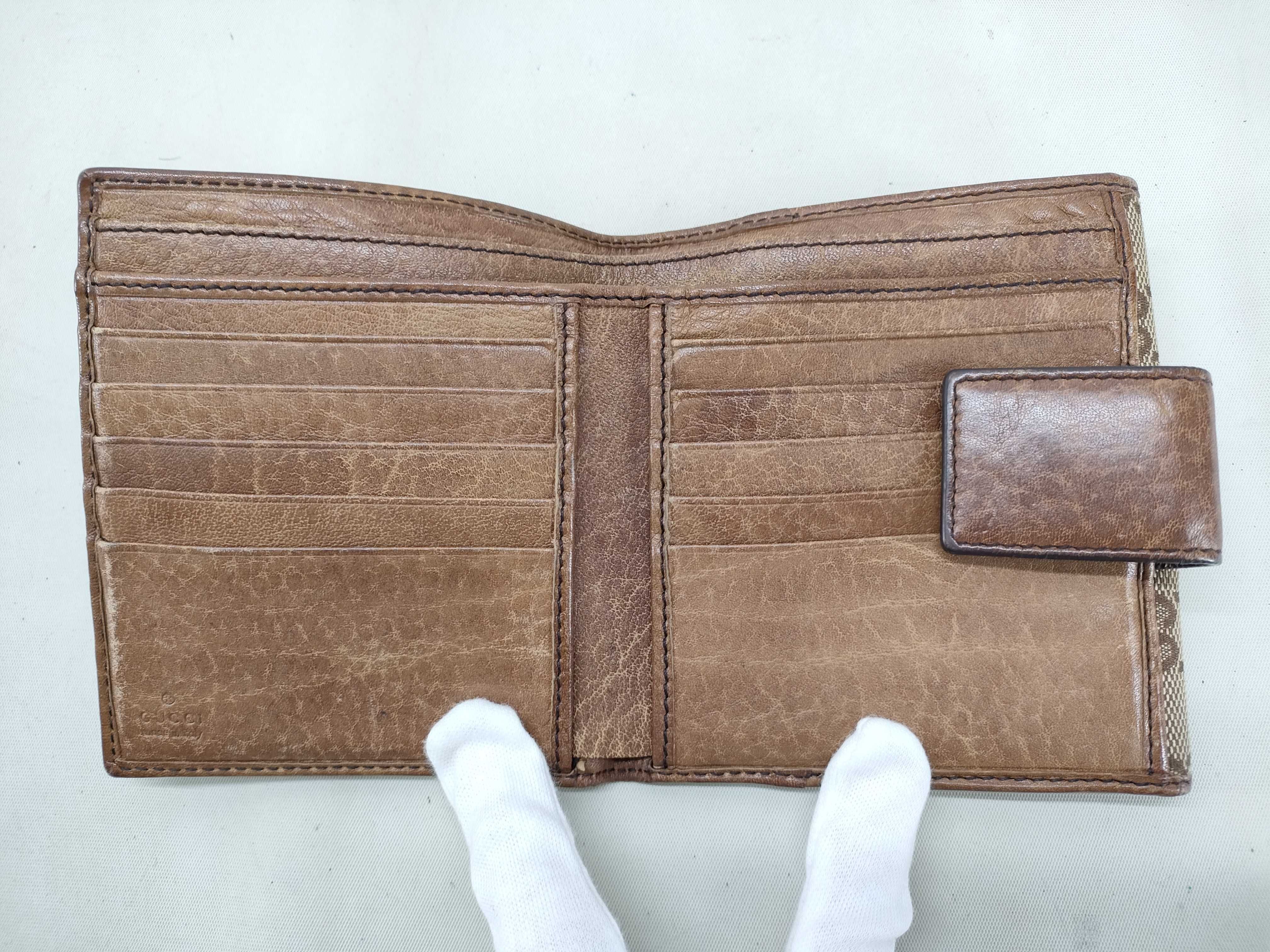 GG Canvas Bi-fold Wallet — view 10