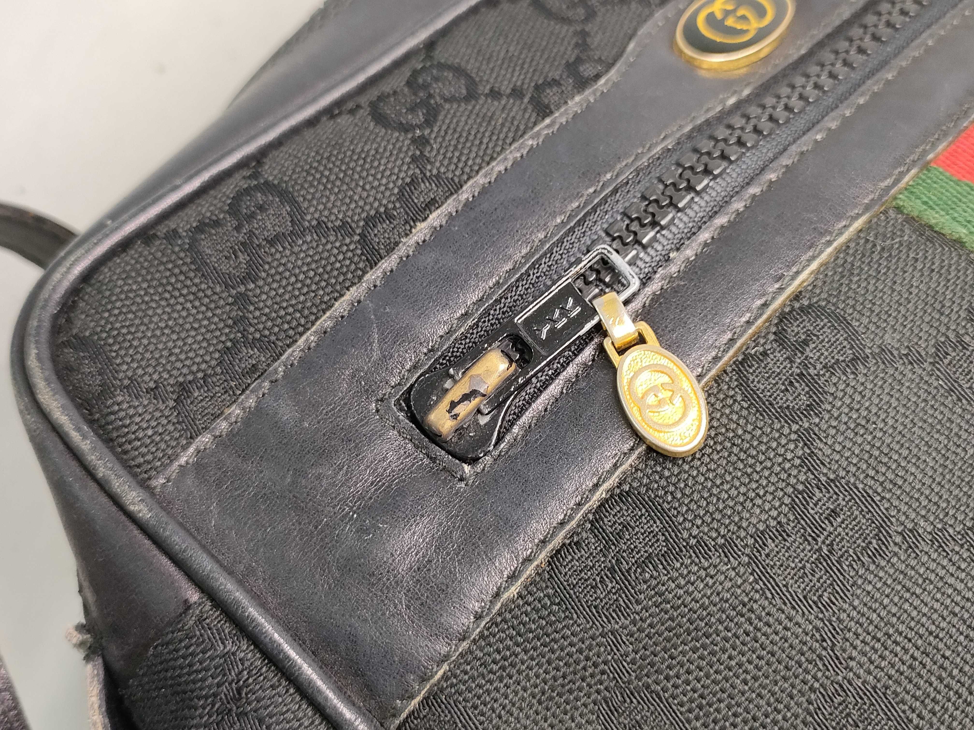 Old GG Sherry Line Shoulder Bag — view 12